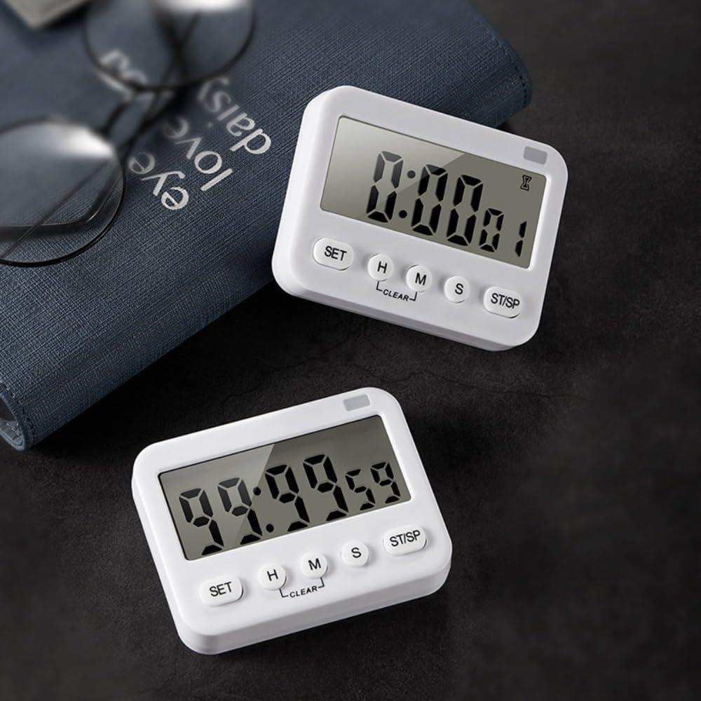 Temporizador GH 99 Horas con Recordatorio y Soporte Magnético