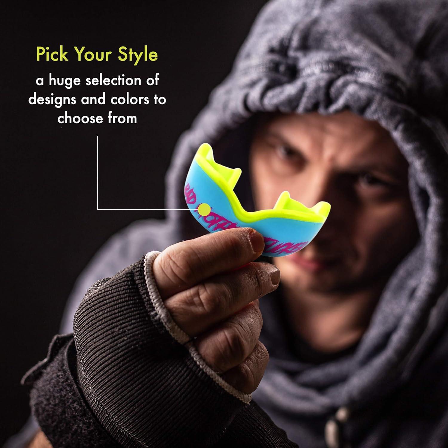 Protector Bucal Deportivo Damage Control HI Negro 2.0 Adulto