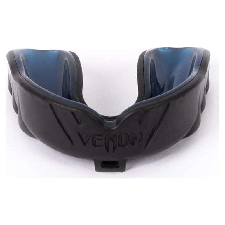 Protector Bucal Venum Challenger Adulto Negro/Azul con Correa