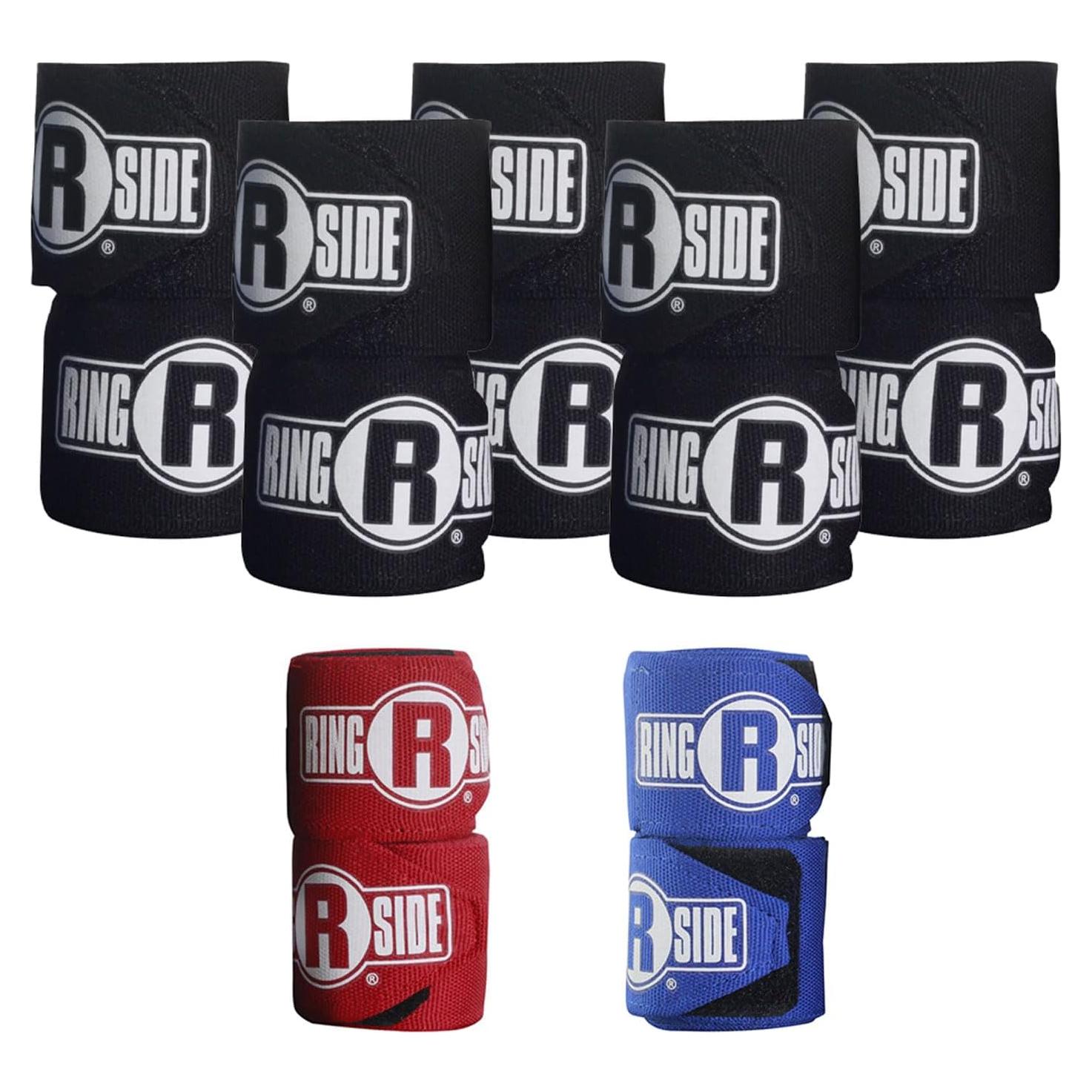 Envolturas de Mano Mexicana Pro Ringside 200" Algodón Negro