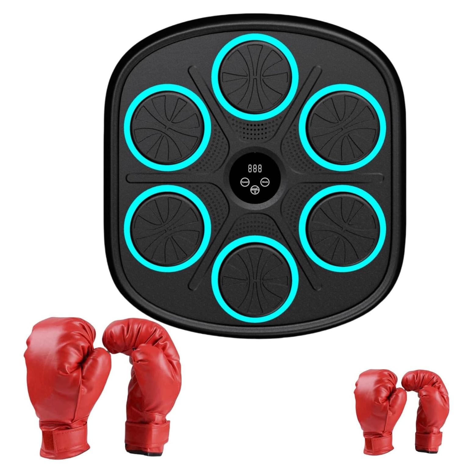 Máquina de Boxeo Musical MUXWELL MBT-03 con Guantes