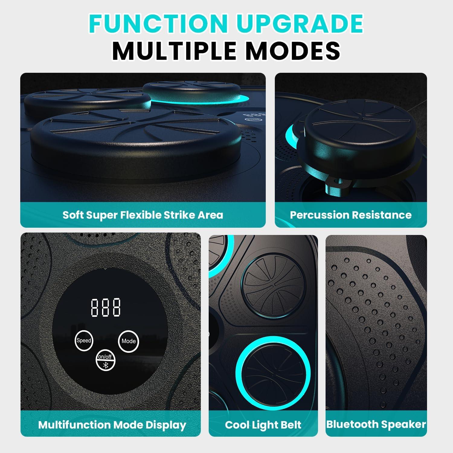 Máquina de Boxeo Musical MUXWELL MBT-03 con Guantes