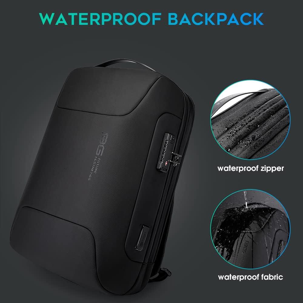 Mochila Antirrobo BANGE para Laptop 15.6" USB Carga Rápida