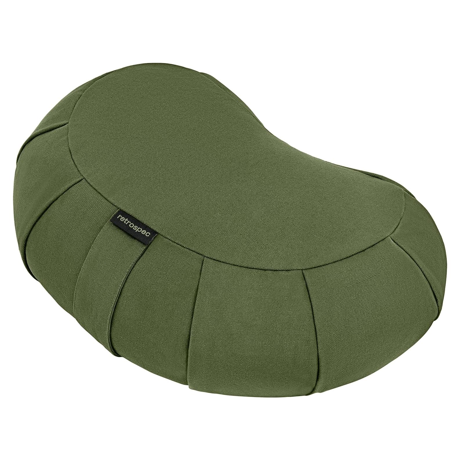 Cojín de Meditación Retrospec Sedona Zafu Albahaca 43x27cm