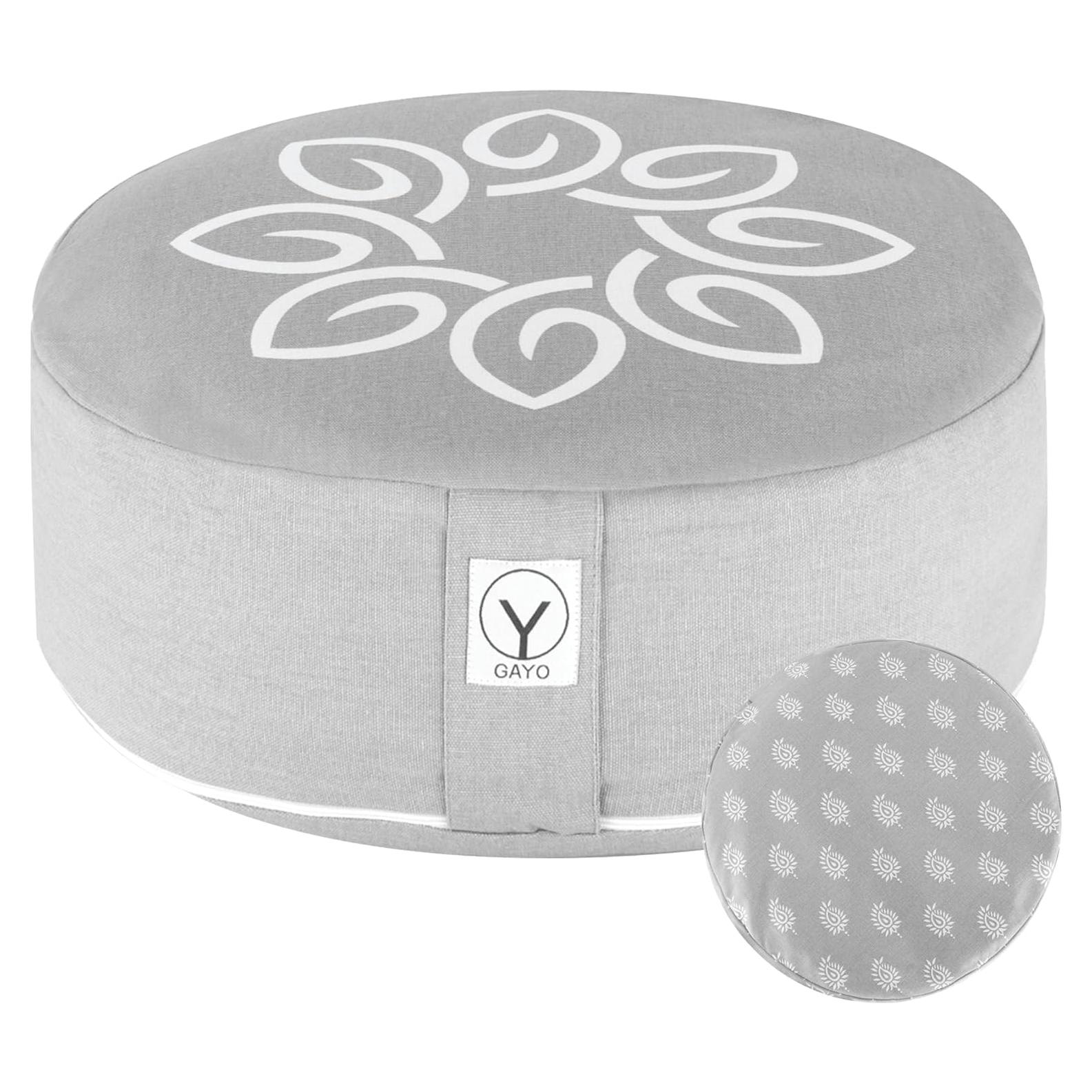 Cojín de Meditación Gayo 40 cm Trigo Sarraceno Orgánico