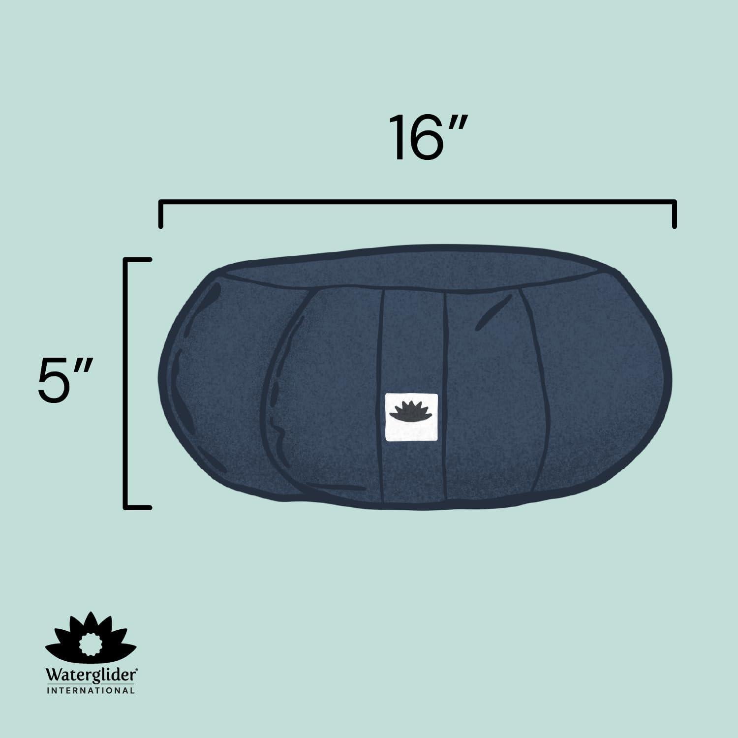 Cojín de Meditación Zafu Waterglider 40.6 cm Trigo Sarraceno