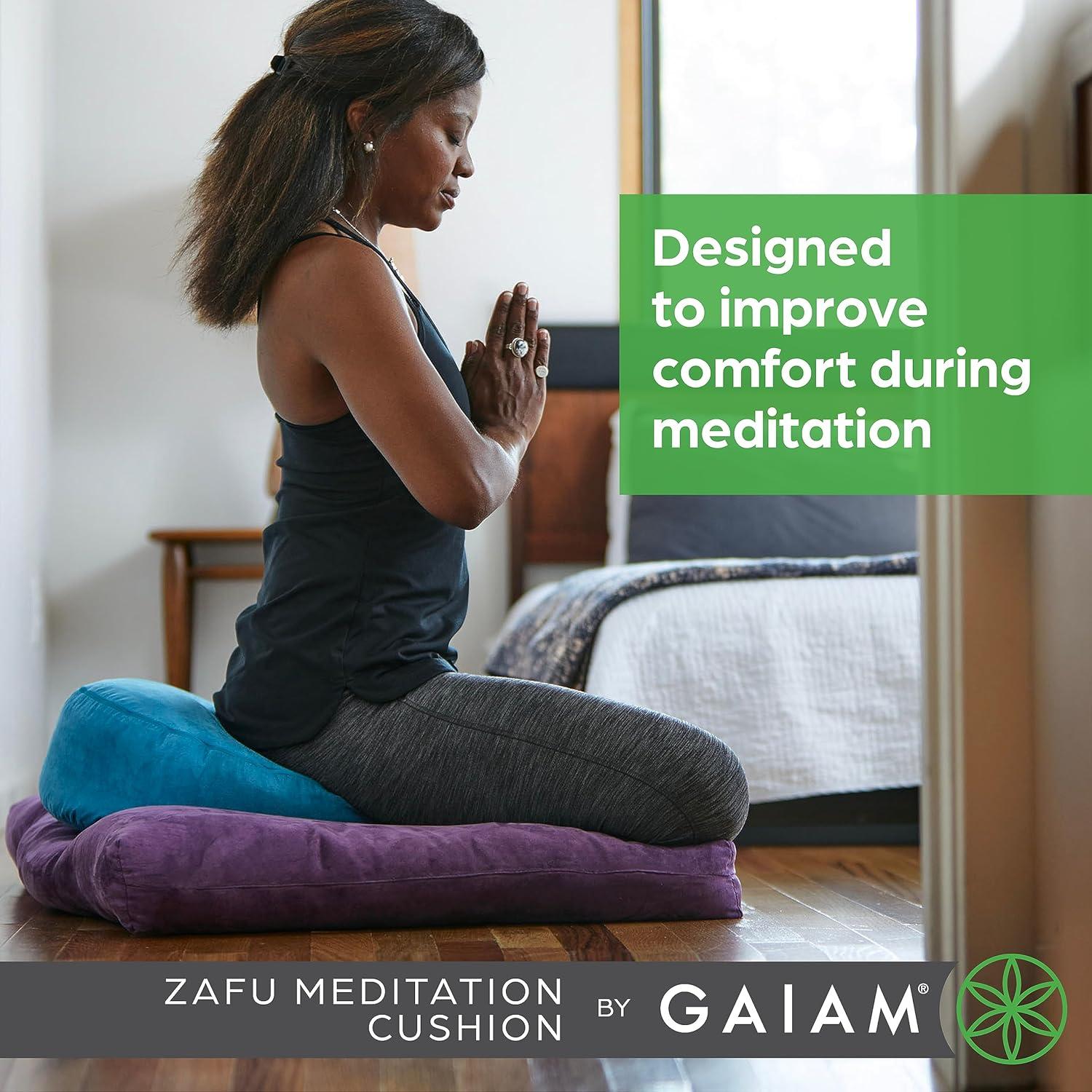 Almohada de Meditación Ergonómica Gaiam Zafu Trigo Sarraceno