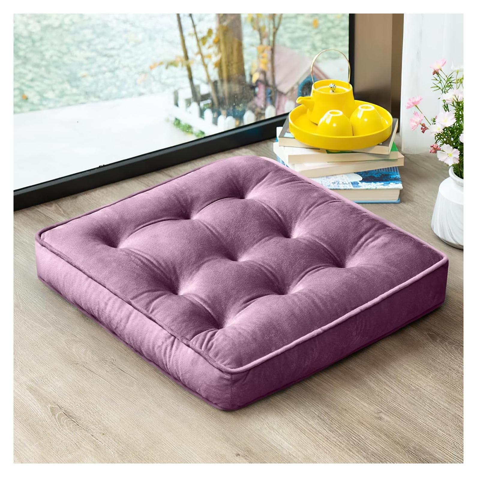 Almohadilla de Suelo 1 MIDDLE ONE 50.8x50.8 cm Espuma Viscoelástica Púrpura