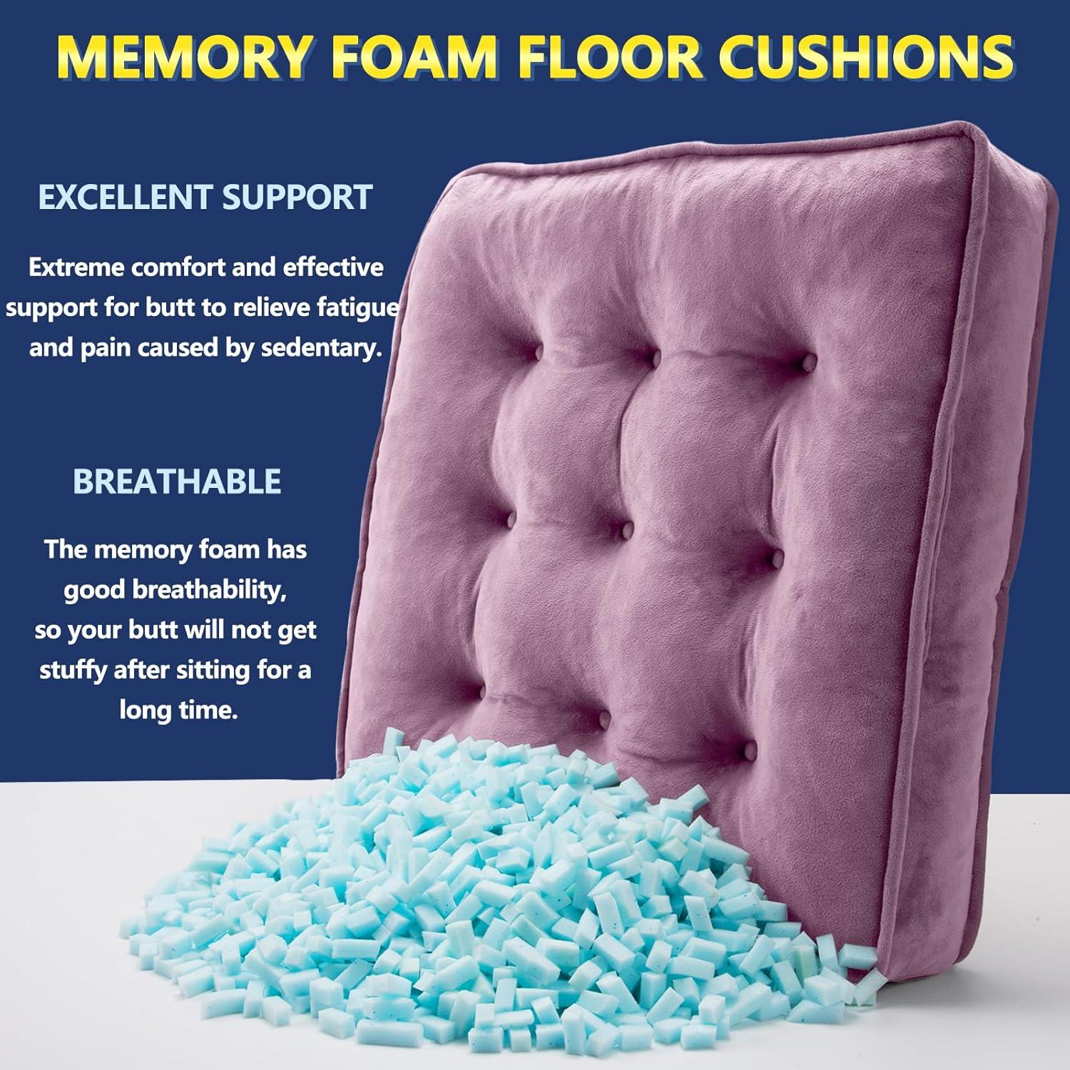 Almohadilla de Suelo 1 MIDDLE ONE 50.8x50.8 cm Espuma Viscoelástica Púrpura