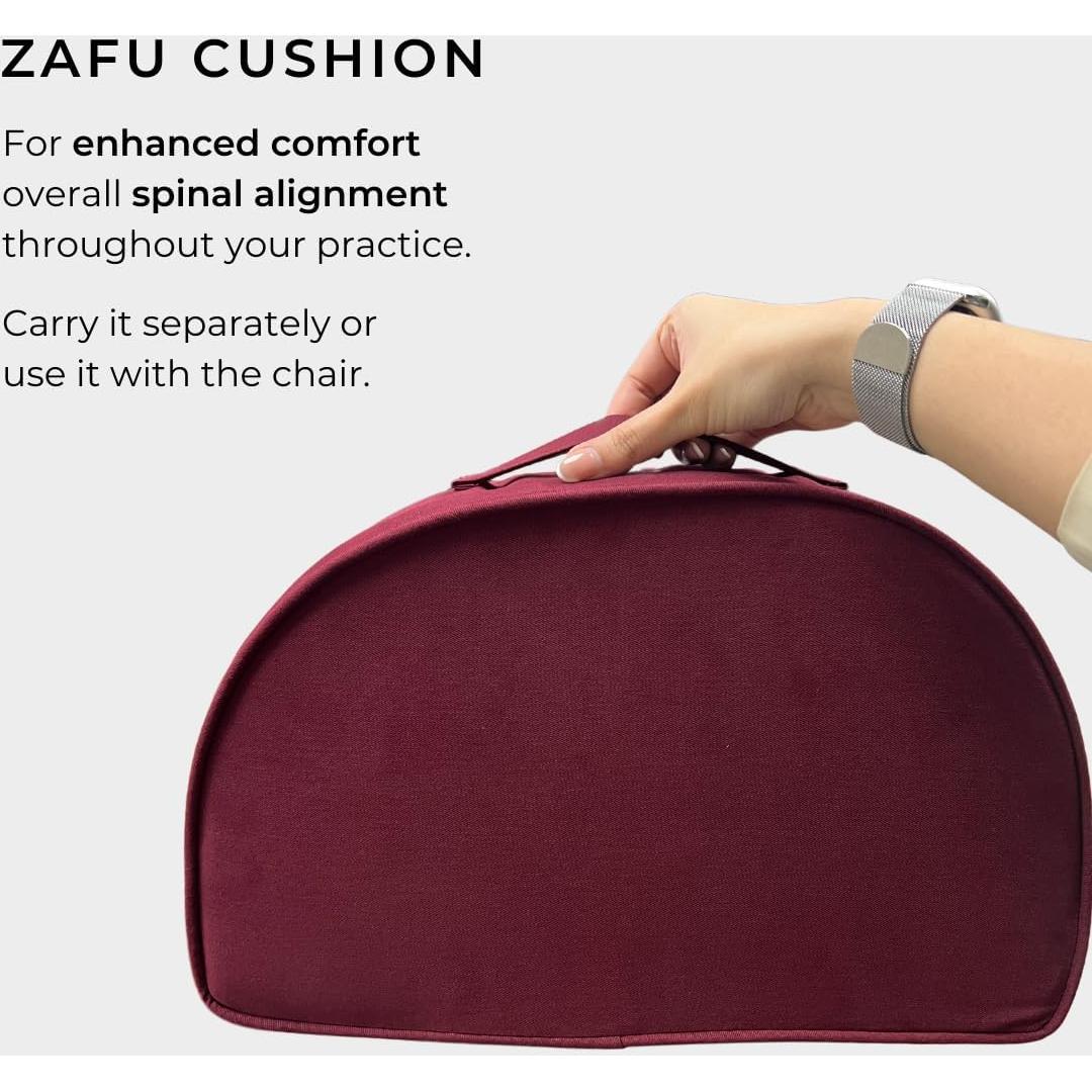 Silla de Meditación Plegable FOM con Soporte de Espalda