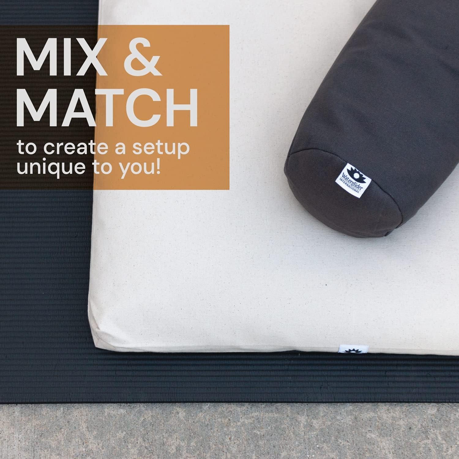 Cojín de Meditación Waterglider 58x58 cm Relleno Trigo Sarraceno