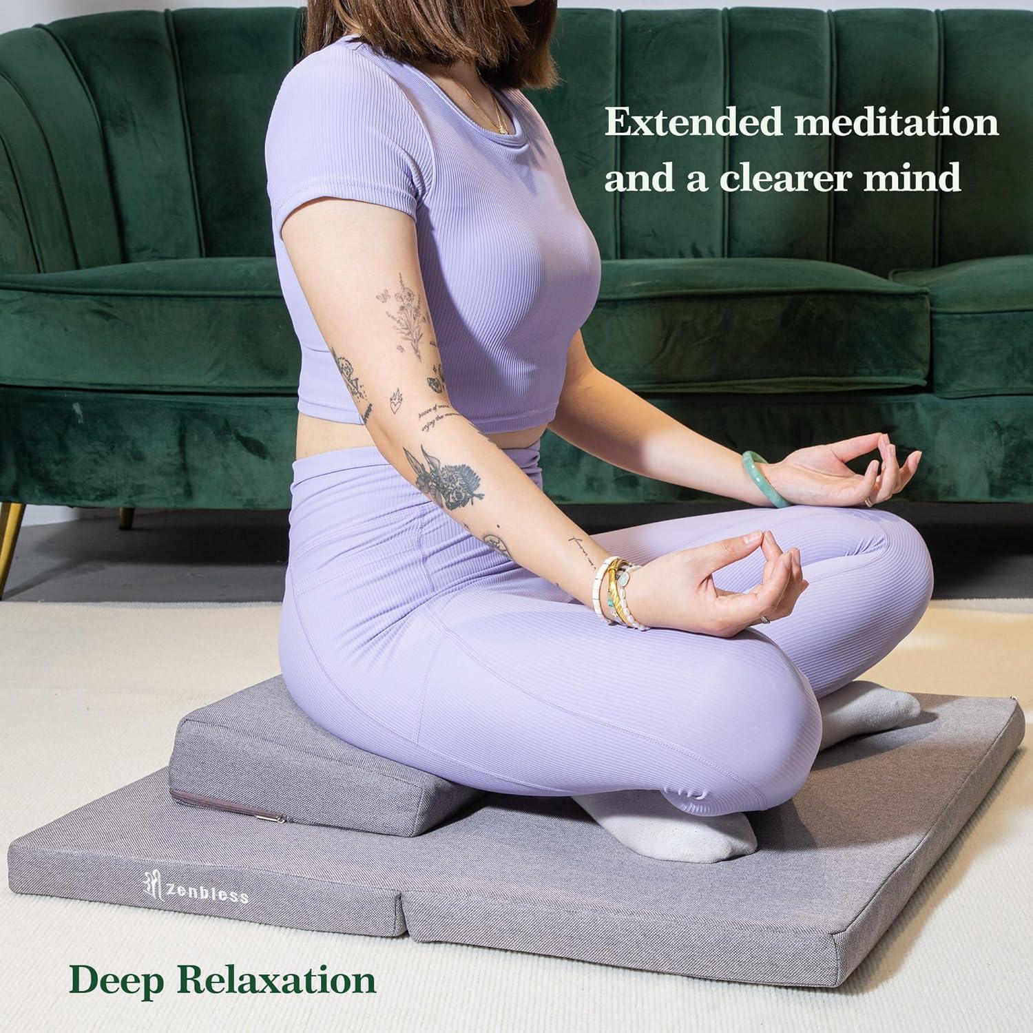 Conjunto de Cojines de Meditación ZenBless Zafu 70.1 cm