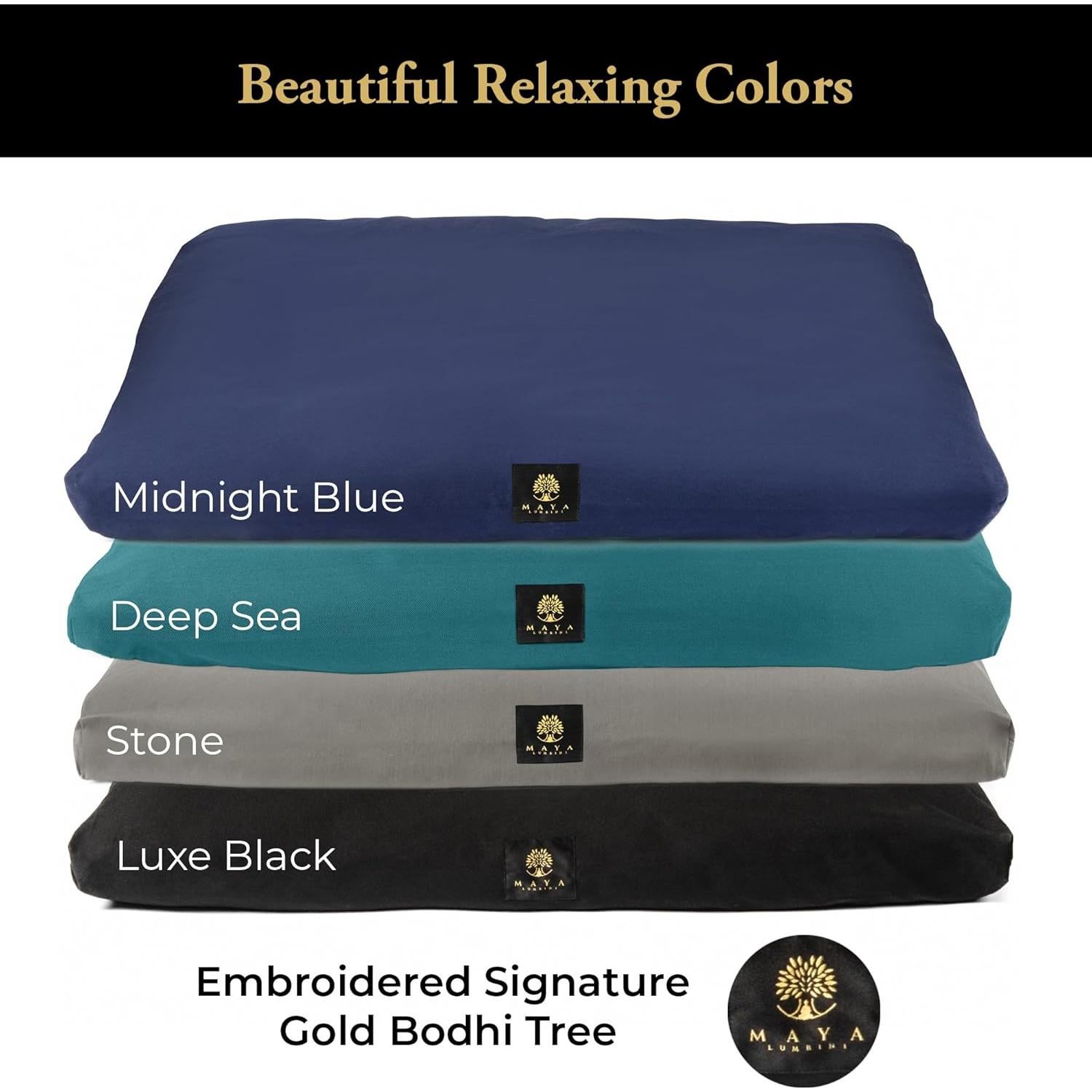 Alfombra de Meditación Orgánica Maya Lumbini 88.9x73.7cm