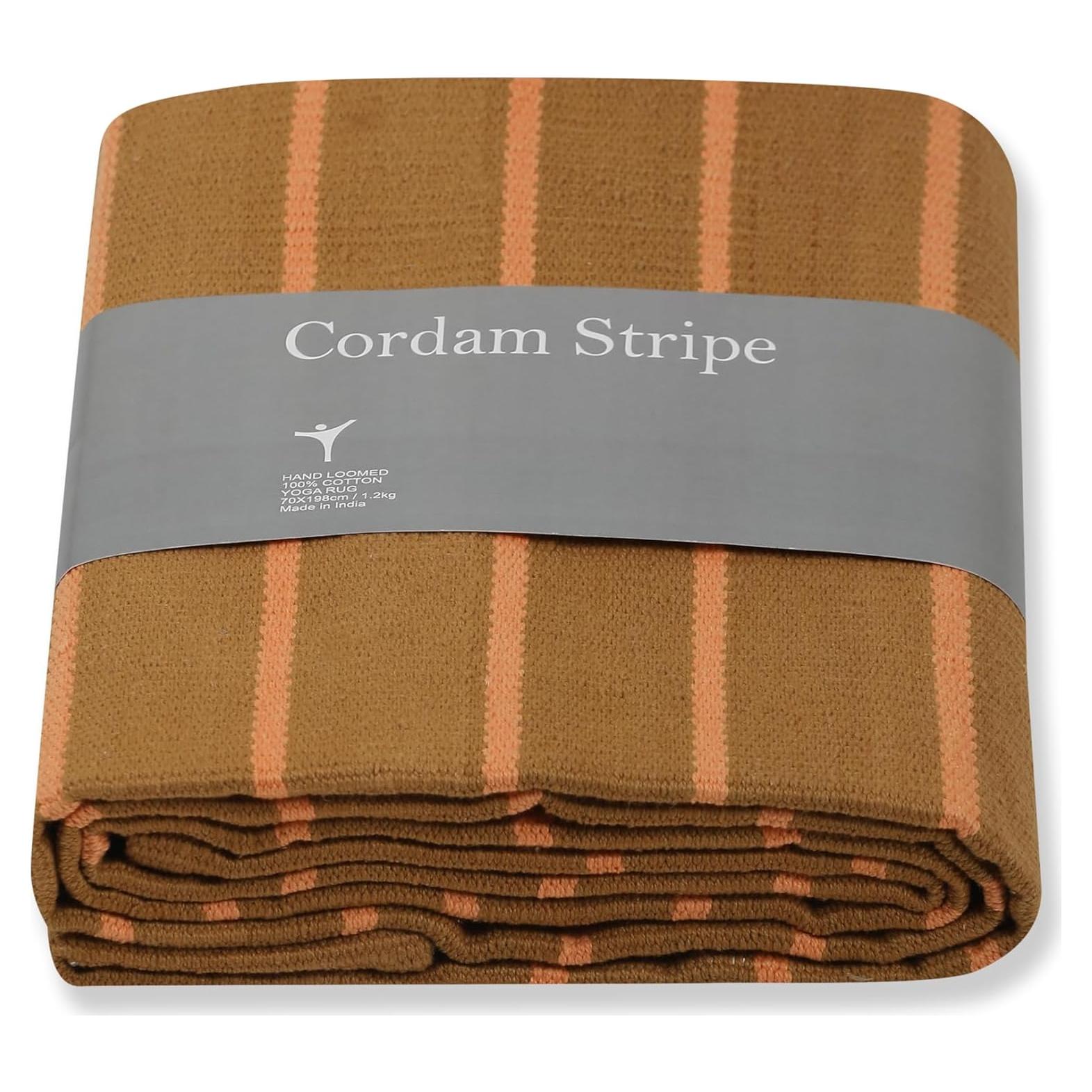 Alfombra de Yoga MISZBHA 100% Algodón Indio 75x27cm