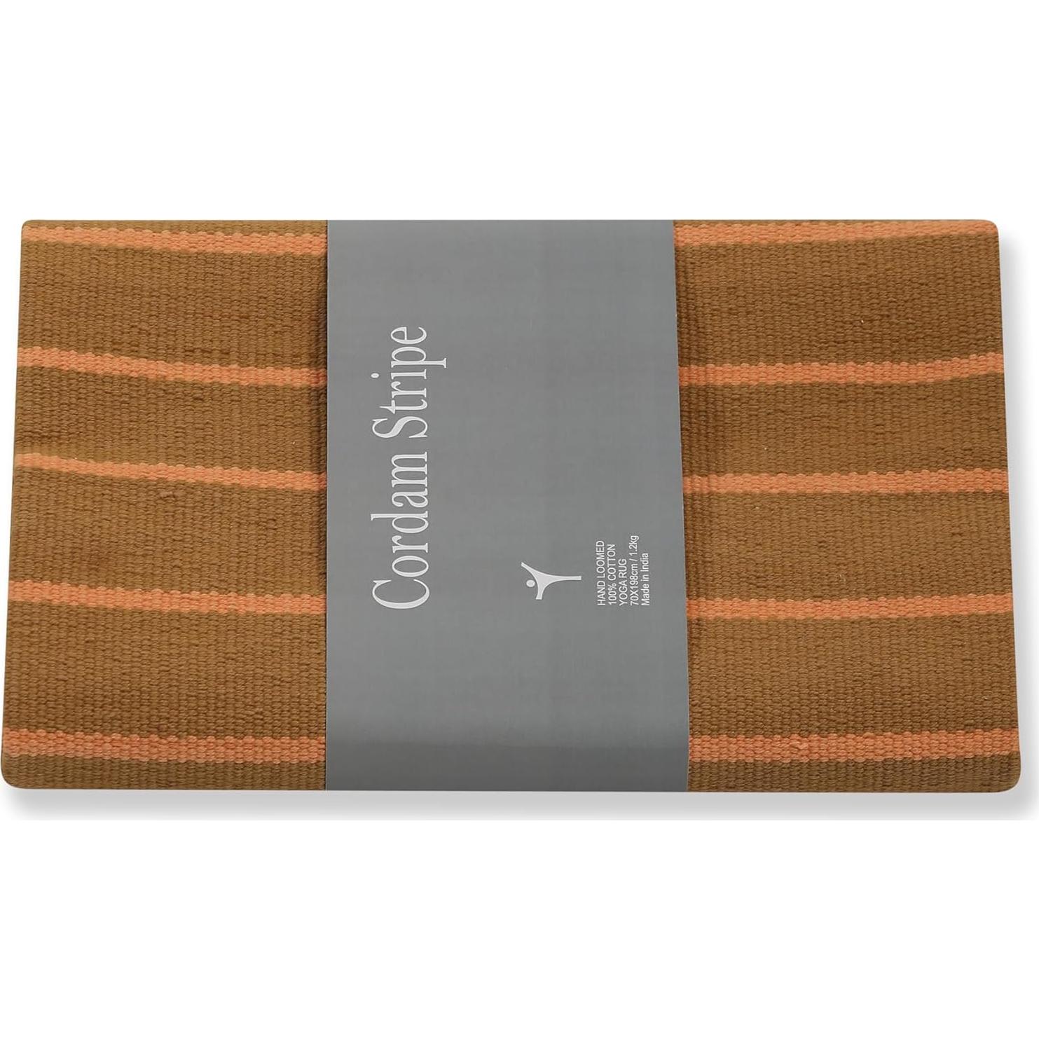 Alfombra de Yoga MISZBHA 100% Algodón Indio 75x27cm