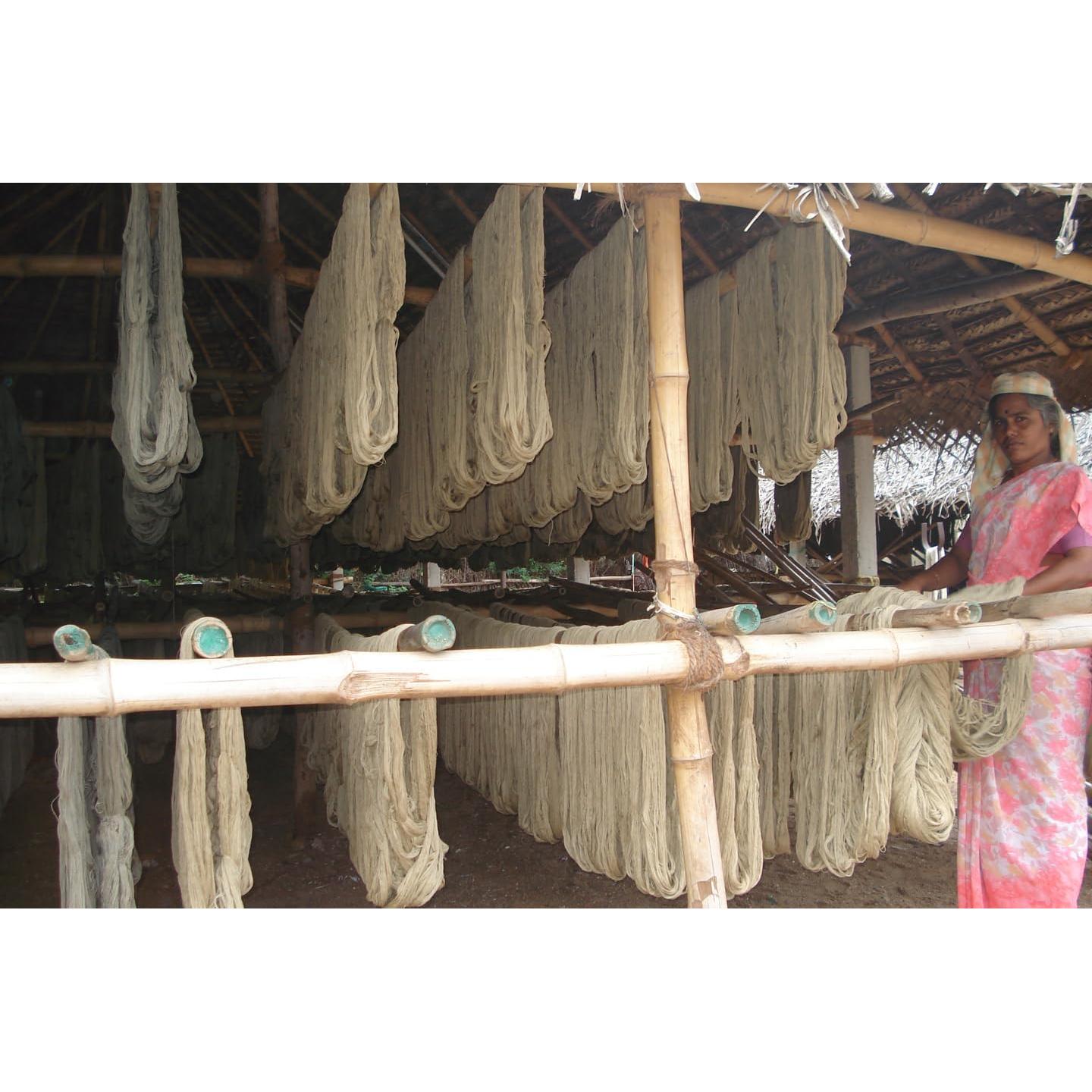 Alfombra de Yoga MISZBHA 100% Algodón Indio 75x27cm