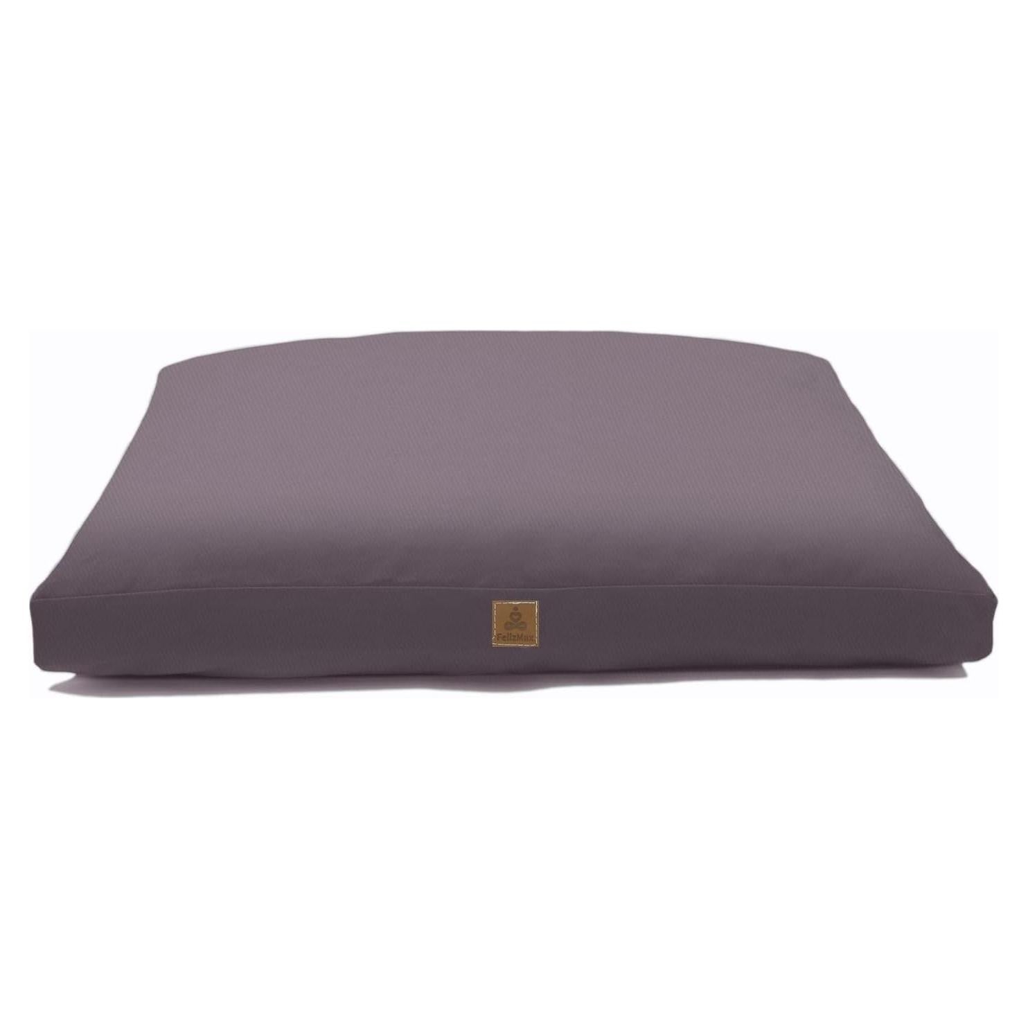 Mat de Meditación FelizMax 91x71cm Algodón Orgánico Gris