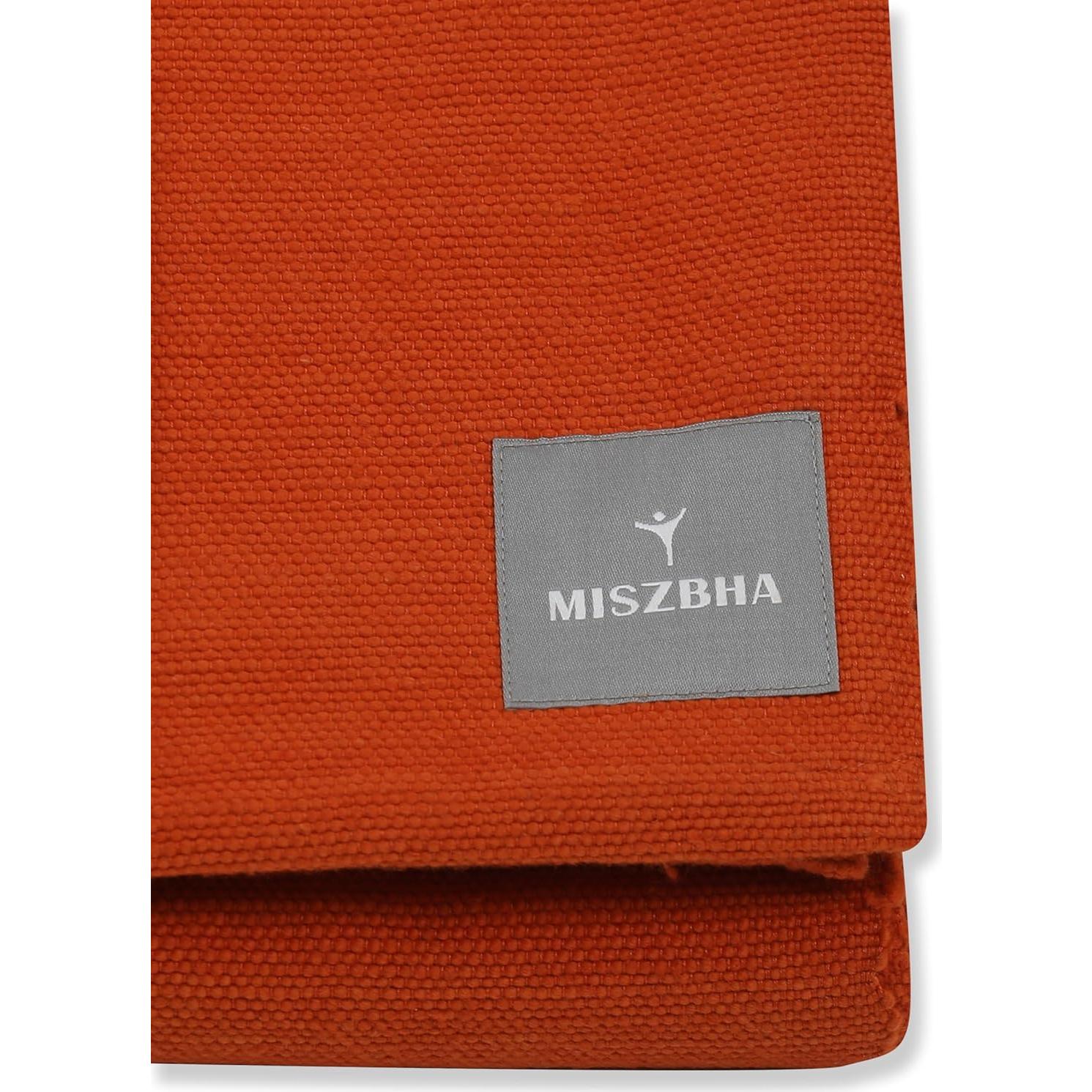 Manta de Yoga de Algodón Raziiaa Terracota 150x200 cm