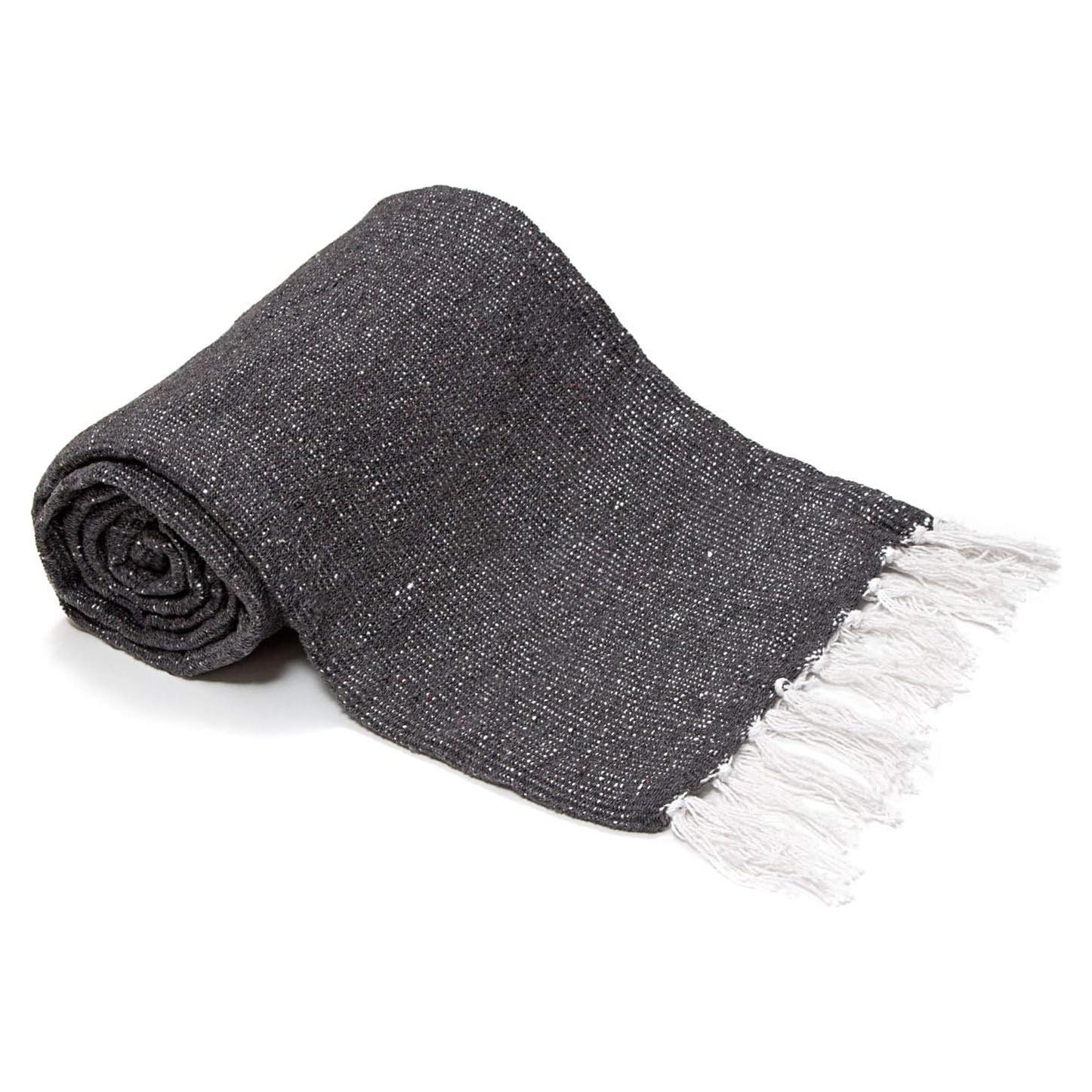 Manta de Algodón Americanflat 127x178 cm Gris - Multiusos