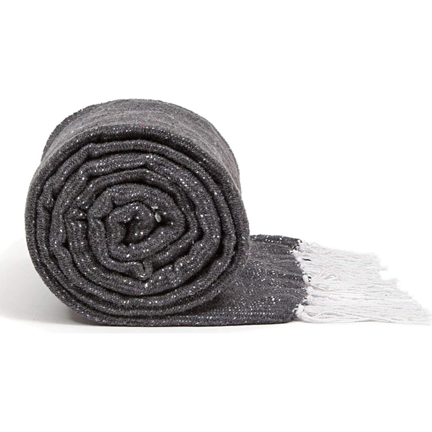 Manta de Algodón Americanflat 127x178 cm Gris - Multiusos