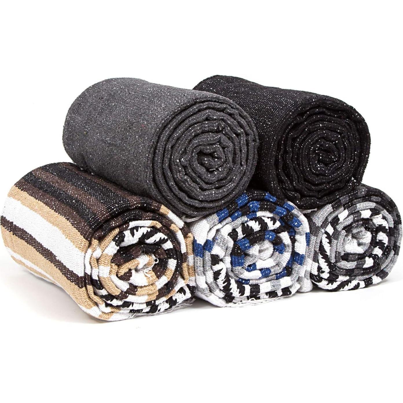 Manta de Algodón Americanflat 127x178 cm Gris - Multiusos