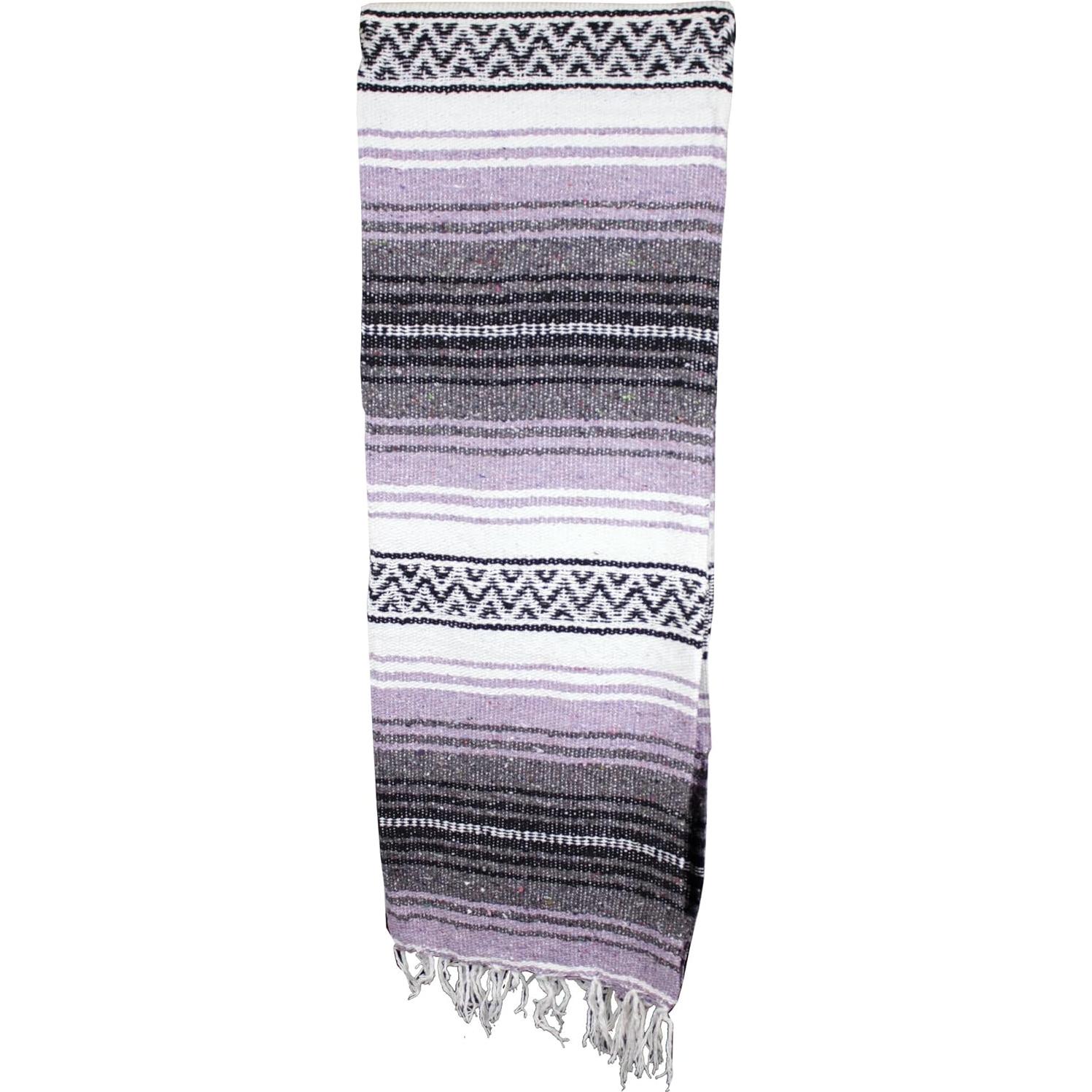 Manta Falsa Mexicana Canyon Creek 193x135 cm Púrpura Claro