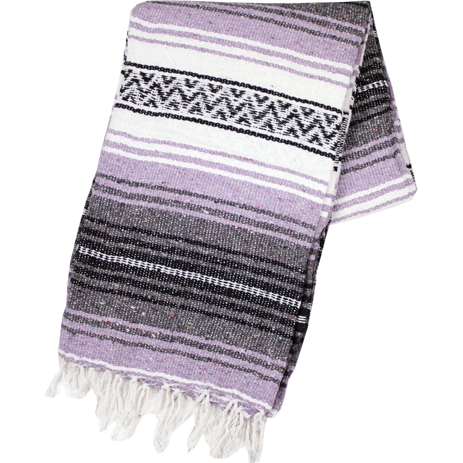 Manta Falsa Mexicana Canyon Creek 193x135 cm Púrpura Claro