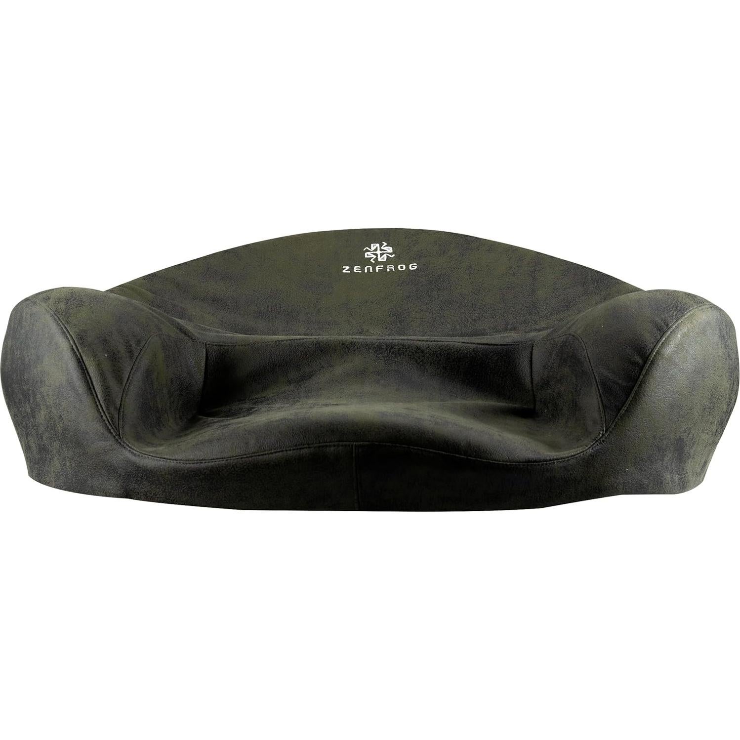 Cojín de Meditación Ergonómico ZENFROG - Espuma de Memoria, Verde