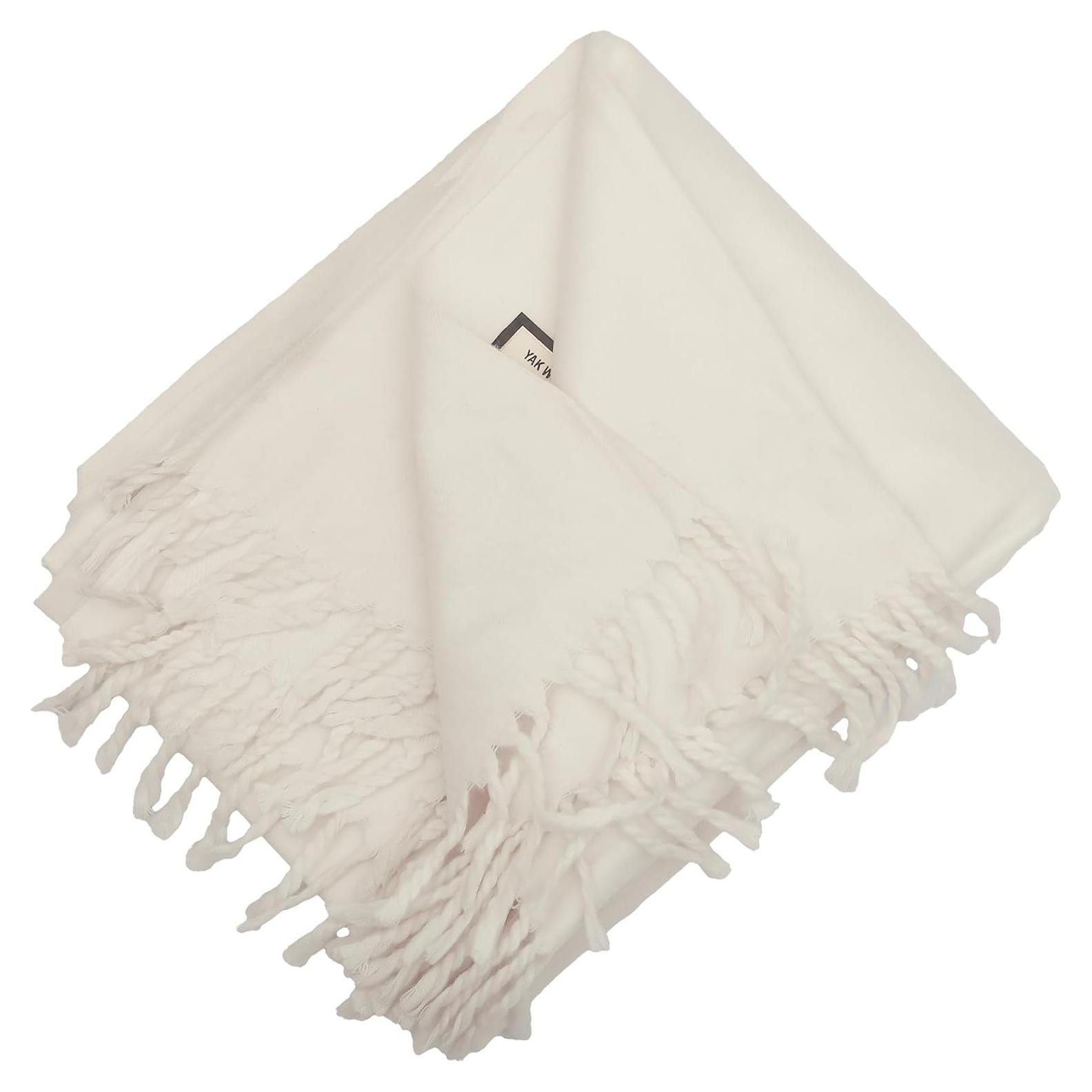 Chal de Meditación Tibetano Wonderlist de Lana Pura 63.5x182.9cm