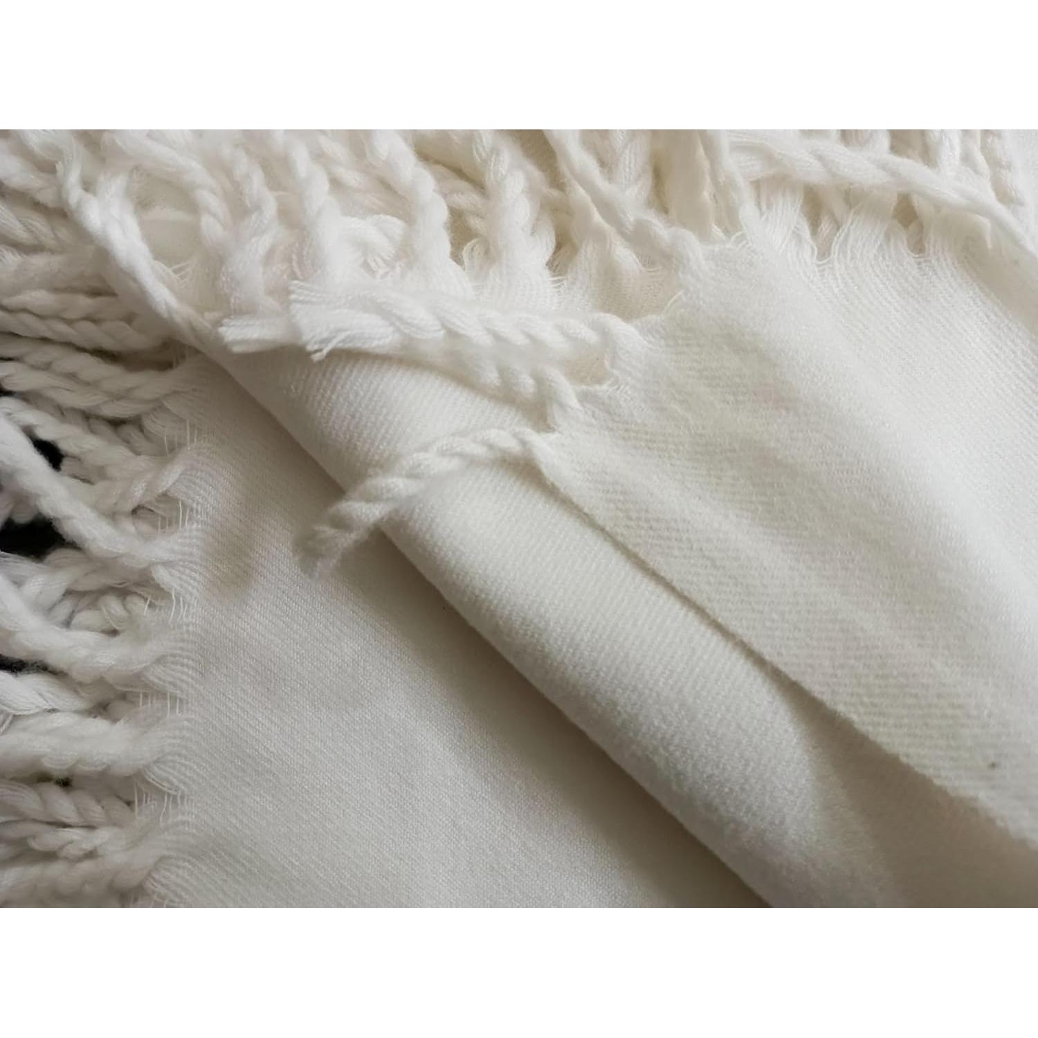 Chal de Meditación Tibetano Wonderlist de Lana Pura 63.5x182.9cm