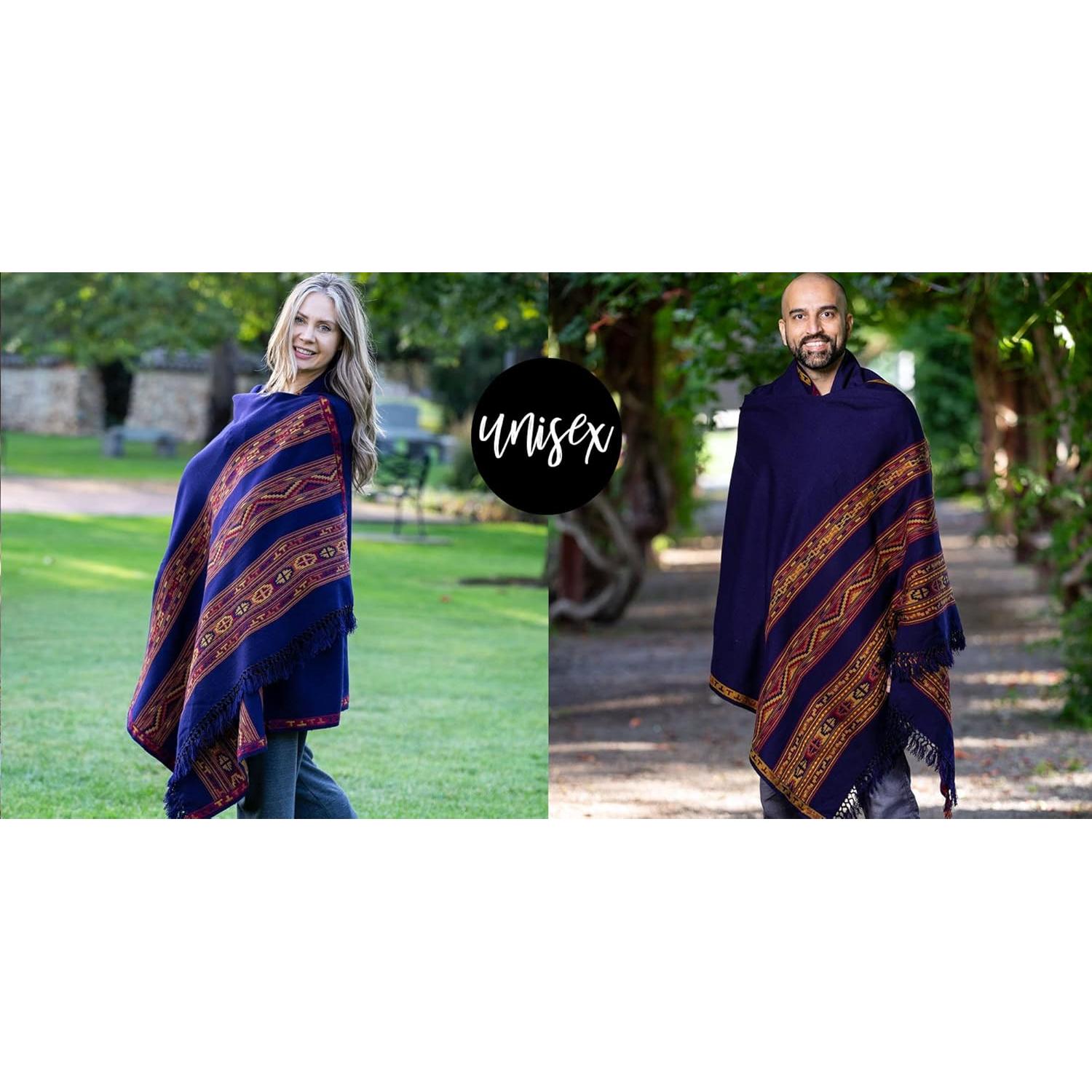 Chal de Meditación Unisex Om Shanti Crafts 213x102 cm