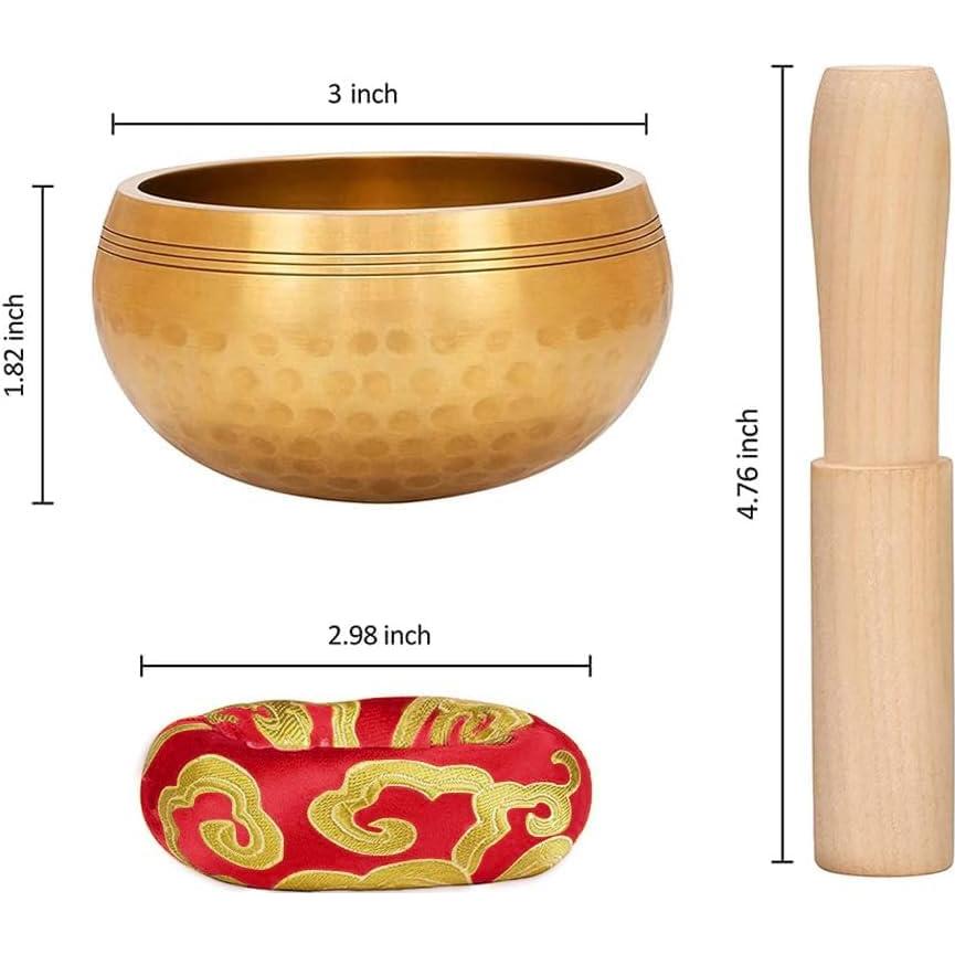 Juego de Cuencos Cantores Tibetanos YouMedi - Meditación y Relajación