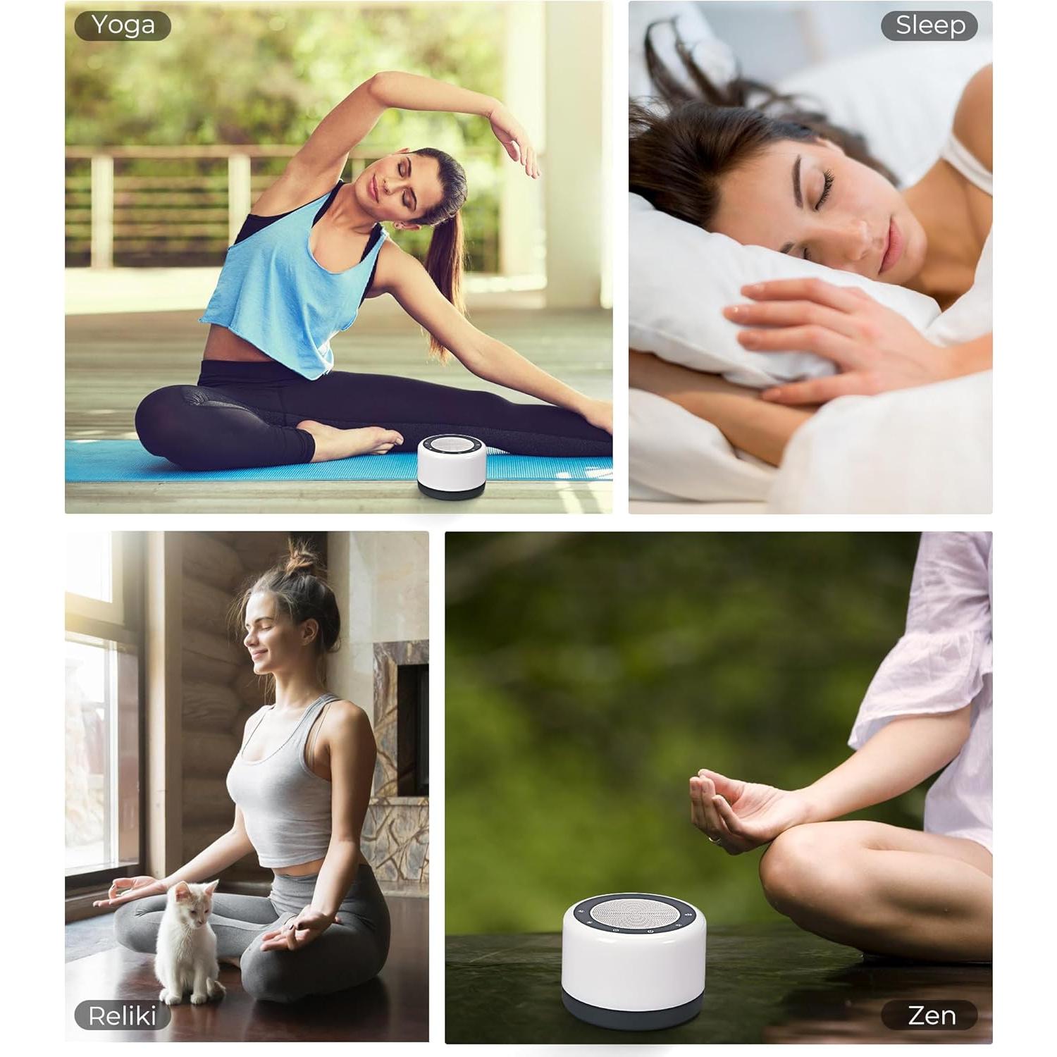 Máquina de Cuencos Cantores Tibetanos Vangoa - 8 Sonidos, Temporizador