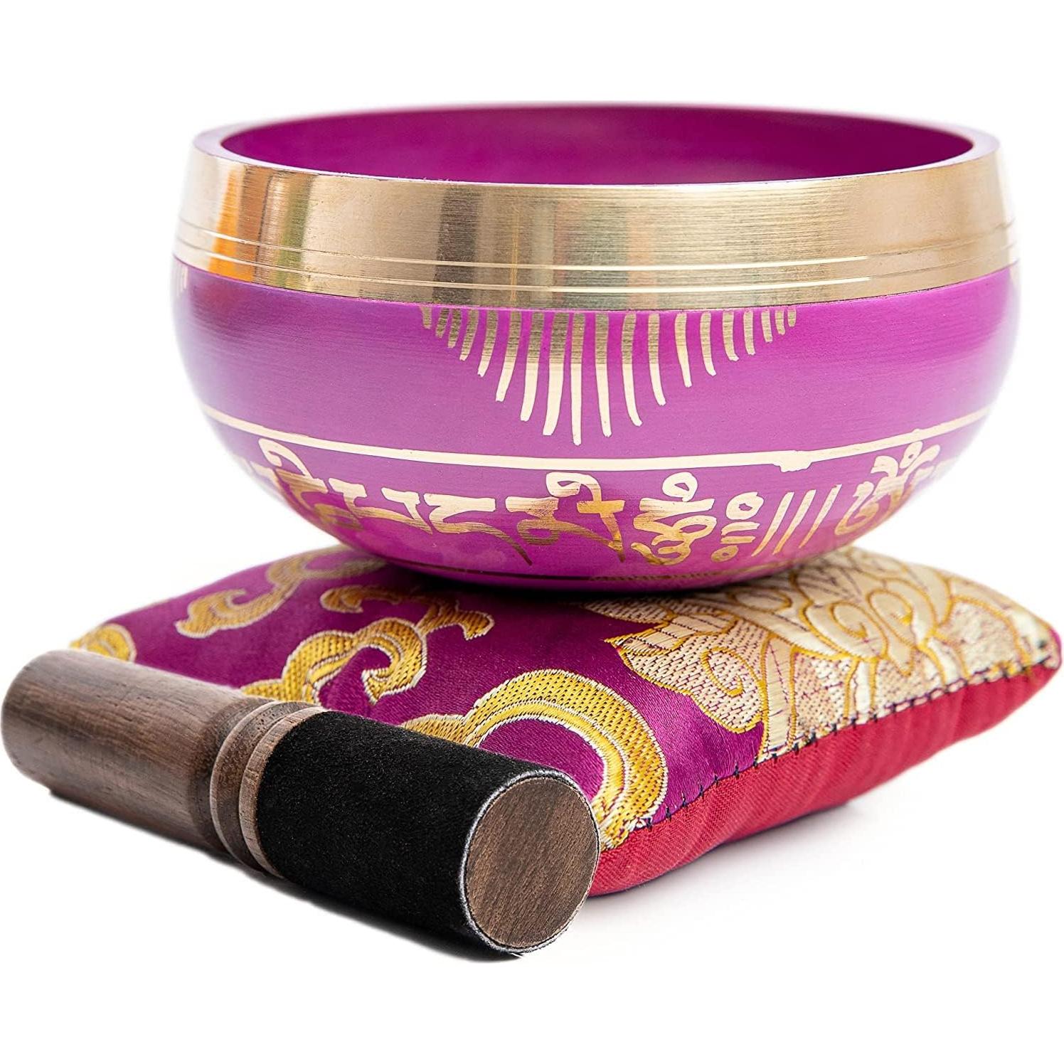 Juego de Cuencos Tibetanos Himalayan Bazaar - Orquídea Rosa - 300g