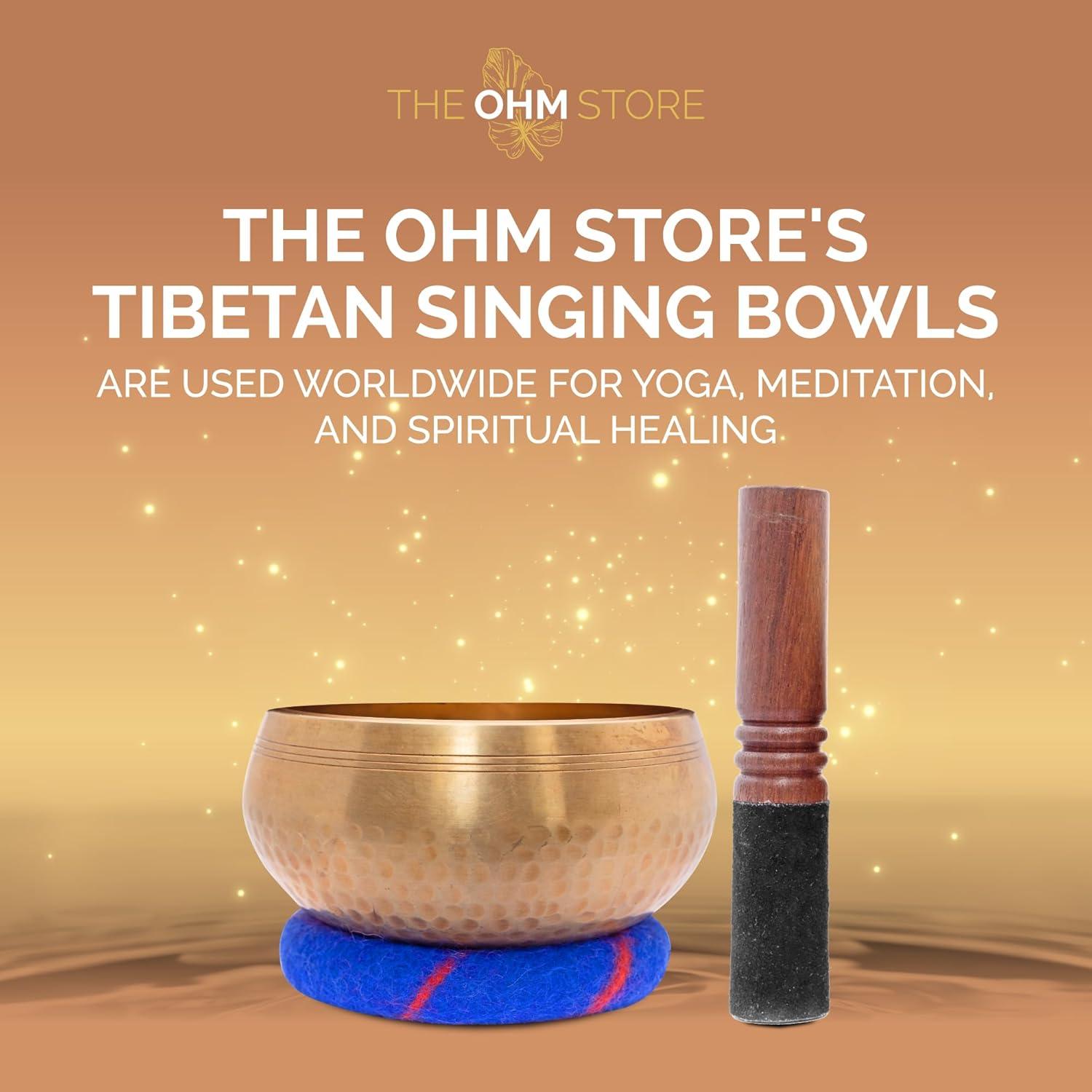Conjunto de Cuencos Cantores Tibetanos Ohm Store 12.7 cm