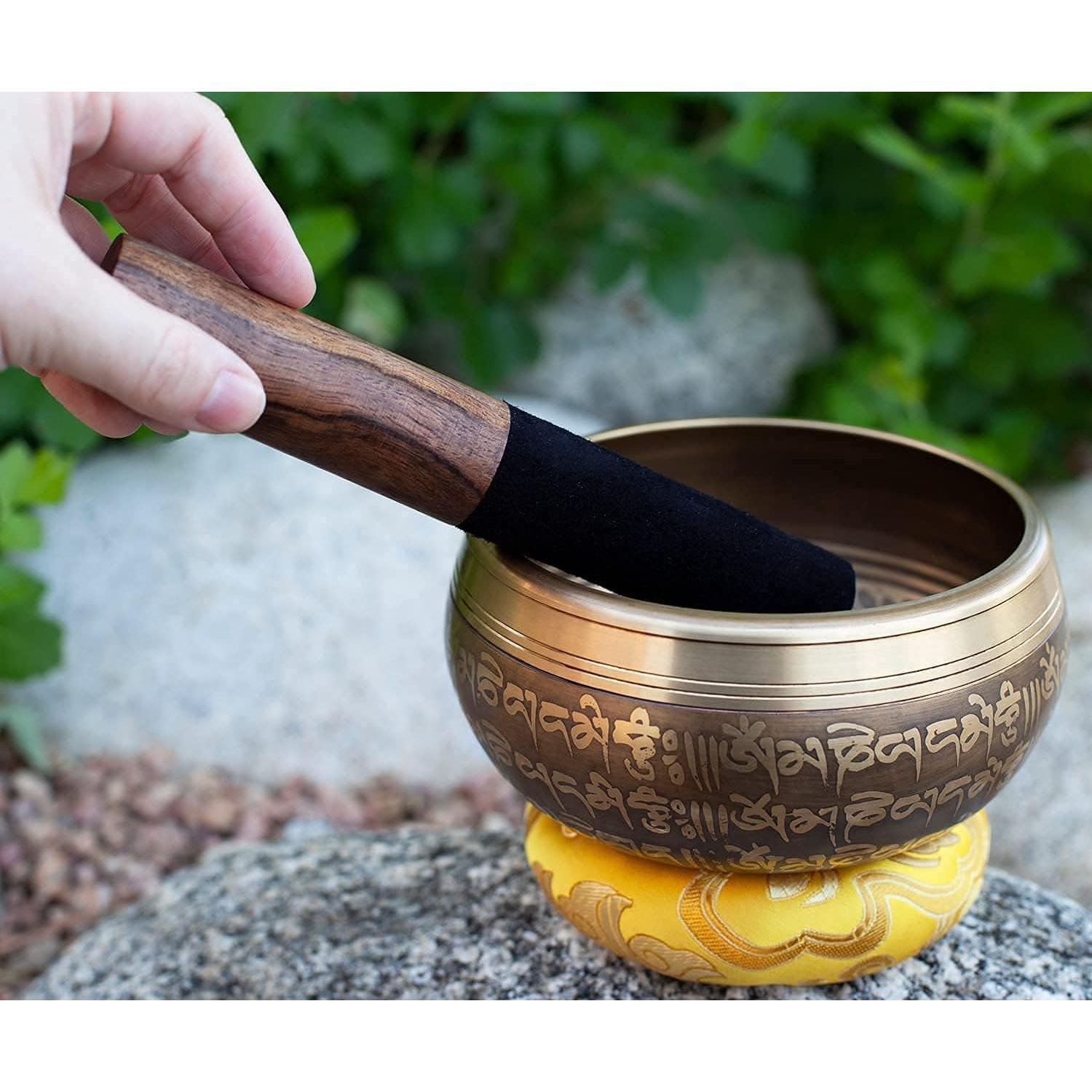 Juego de Cuencos Cantores Tibetanos 12.7 cm - Himalayan Bazaar