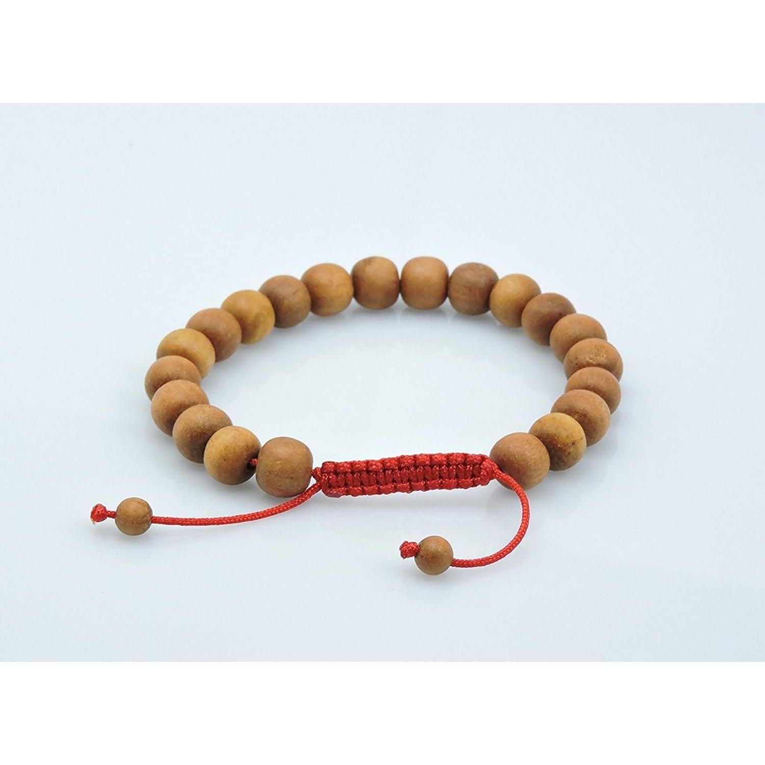 Pulsera Mala de Madera Tibetana para Meditación - Manos de Tíbet