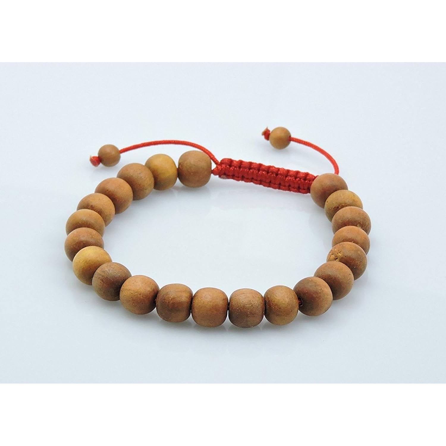 Pulsera Mala de Madera Tibetana para Meditación - Manos de Tíbet