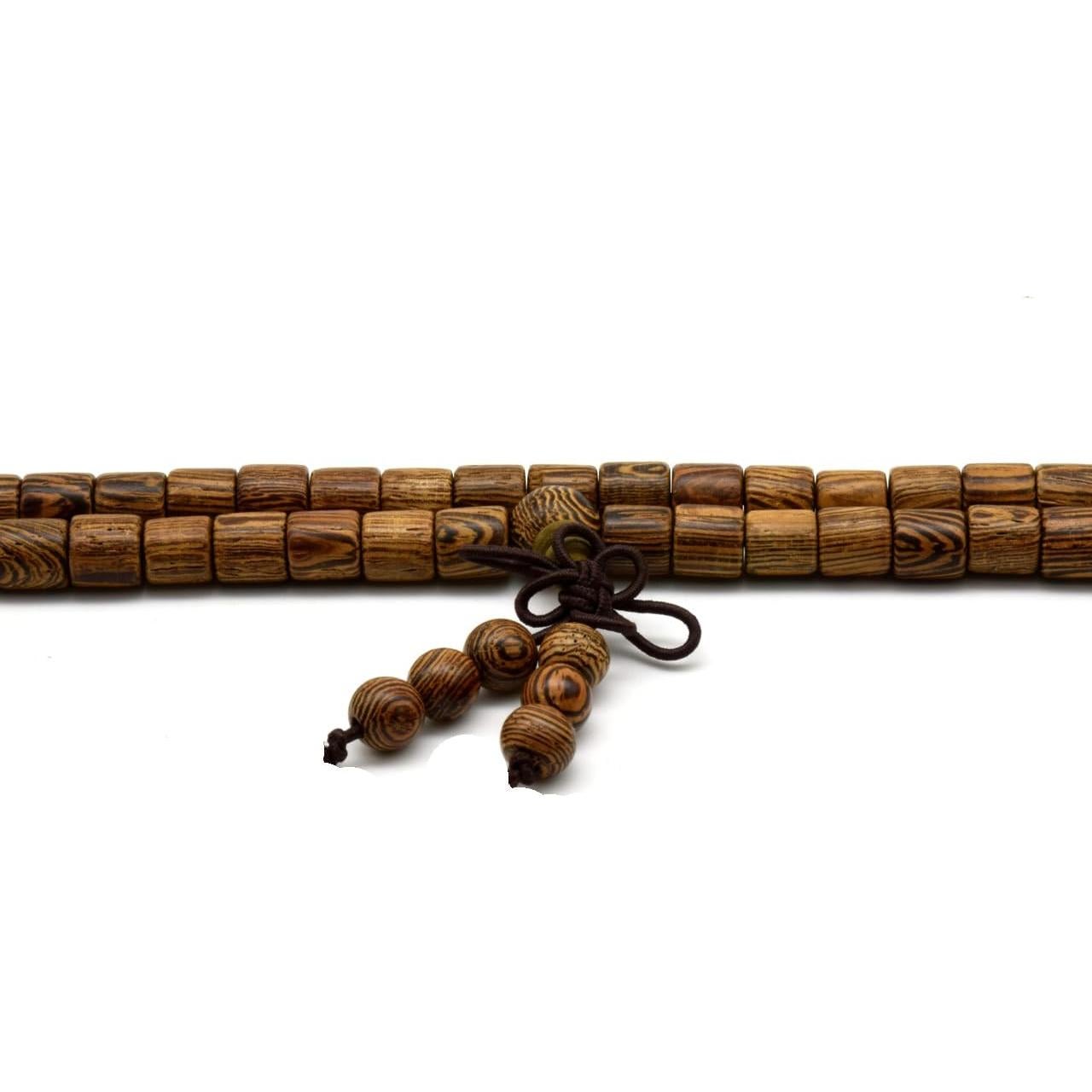 Collar y Pulsera de Oración Zen Dear 108 Cuentas de Madera