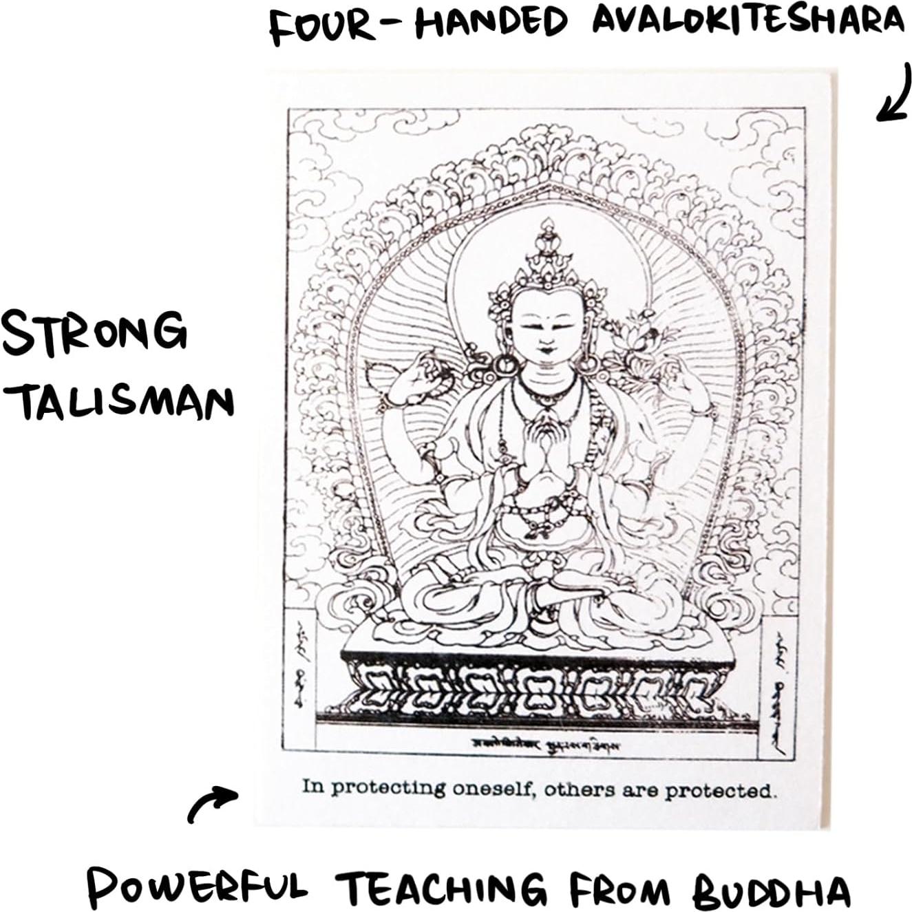 Mala de Cuentas de Cristal Natural Tibetano 108 Sphatik