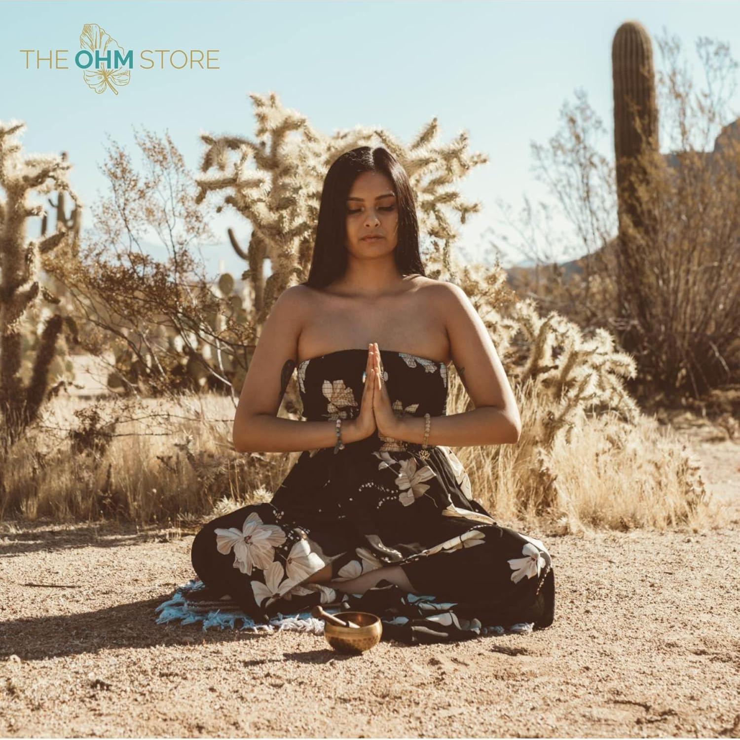 Conjunto de Cuencos Cantores Tibetanos Ohm Store - 8.89 cm