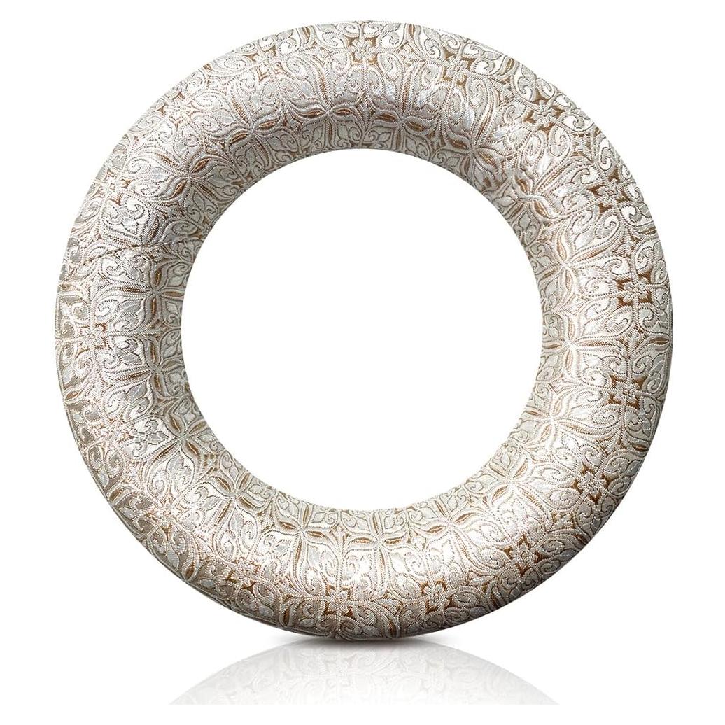 Cojín Redondo de Seda Rosa para Cuencos Cantores 17 cm UPCEED