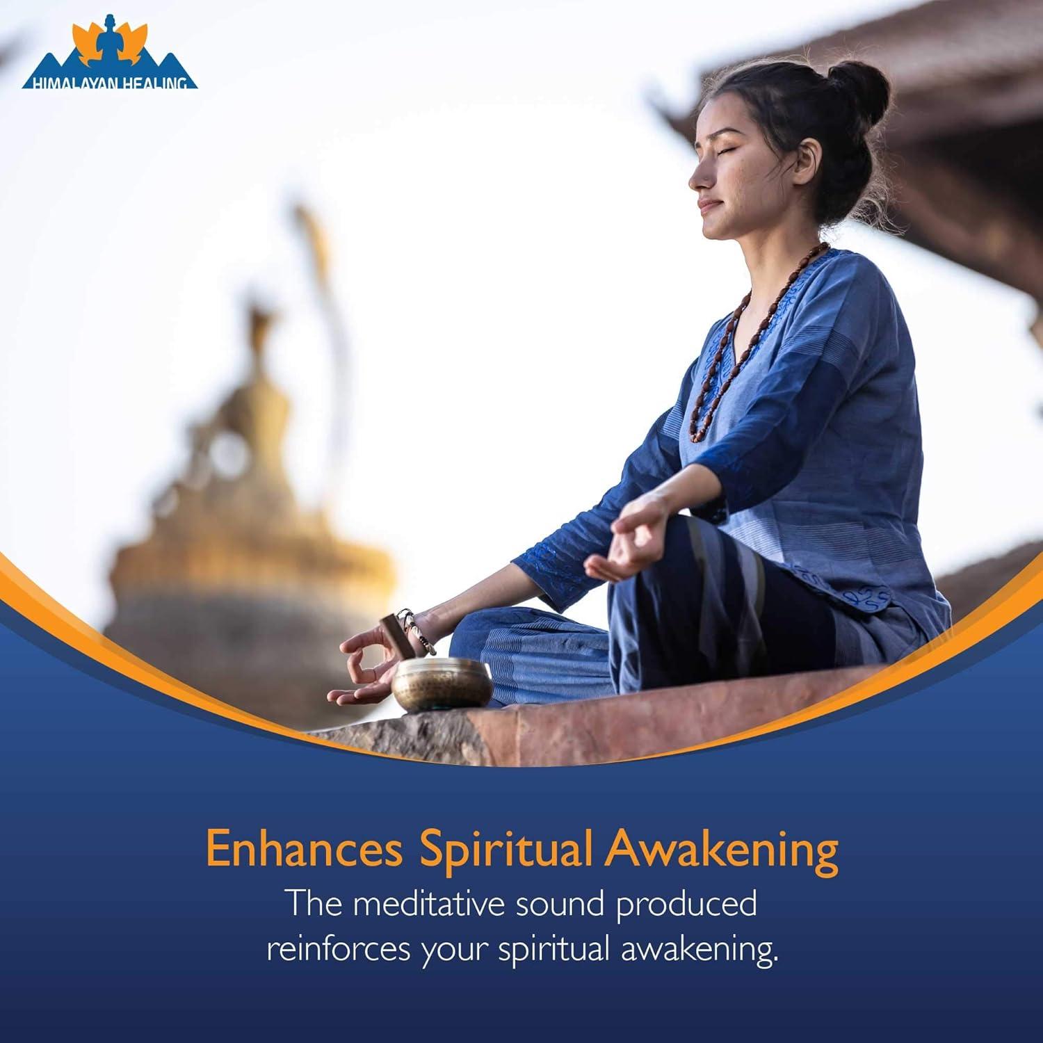 Cuenco Cantor Tibetano 10.7 cm Himalayan Healing - Mantra Budista