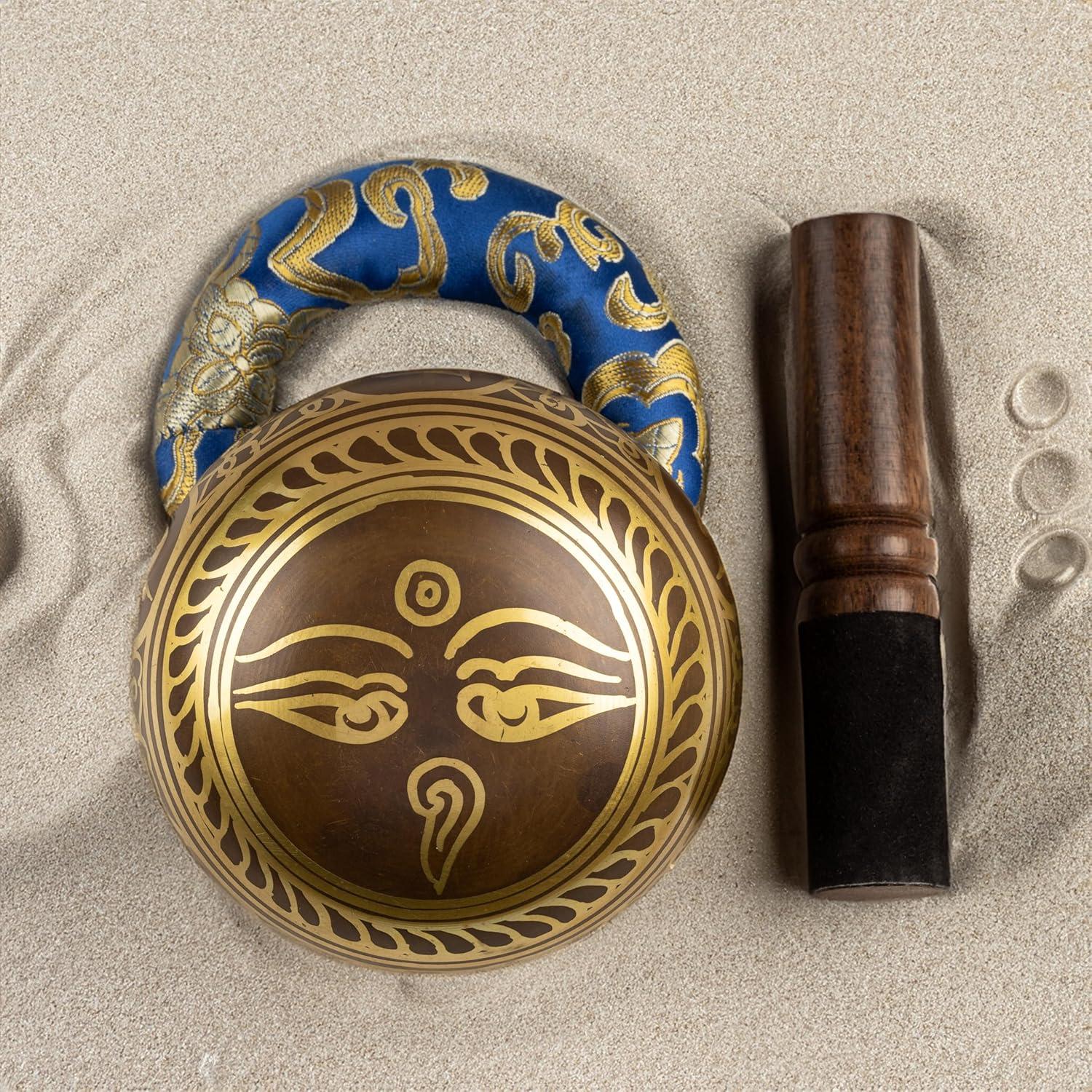 Juego de Cuencos Cantores Tibetanos Wish Well - 10.16 cm