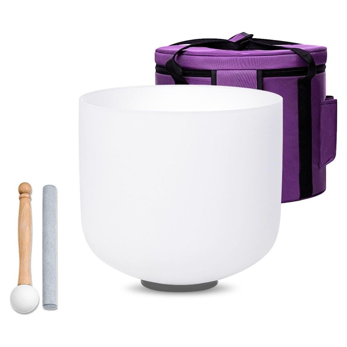 Bowl de Canto de Cuarzo SOUNDELLO 20.32 cm Chakra Corona