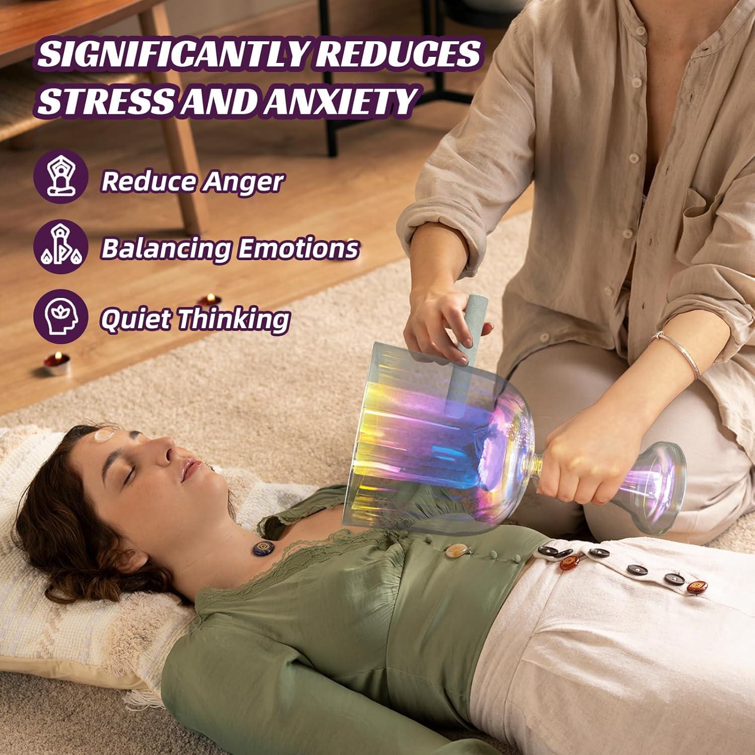 Cuenco de Canto de Cristal TianChunyue 17.78cm - 440Hz