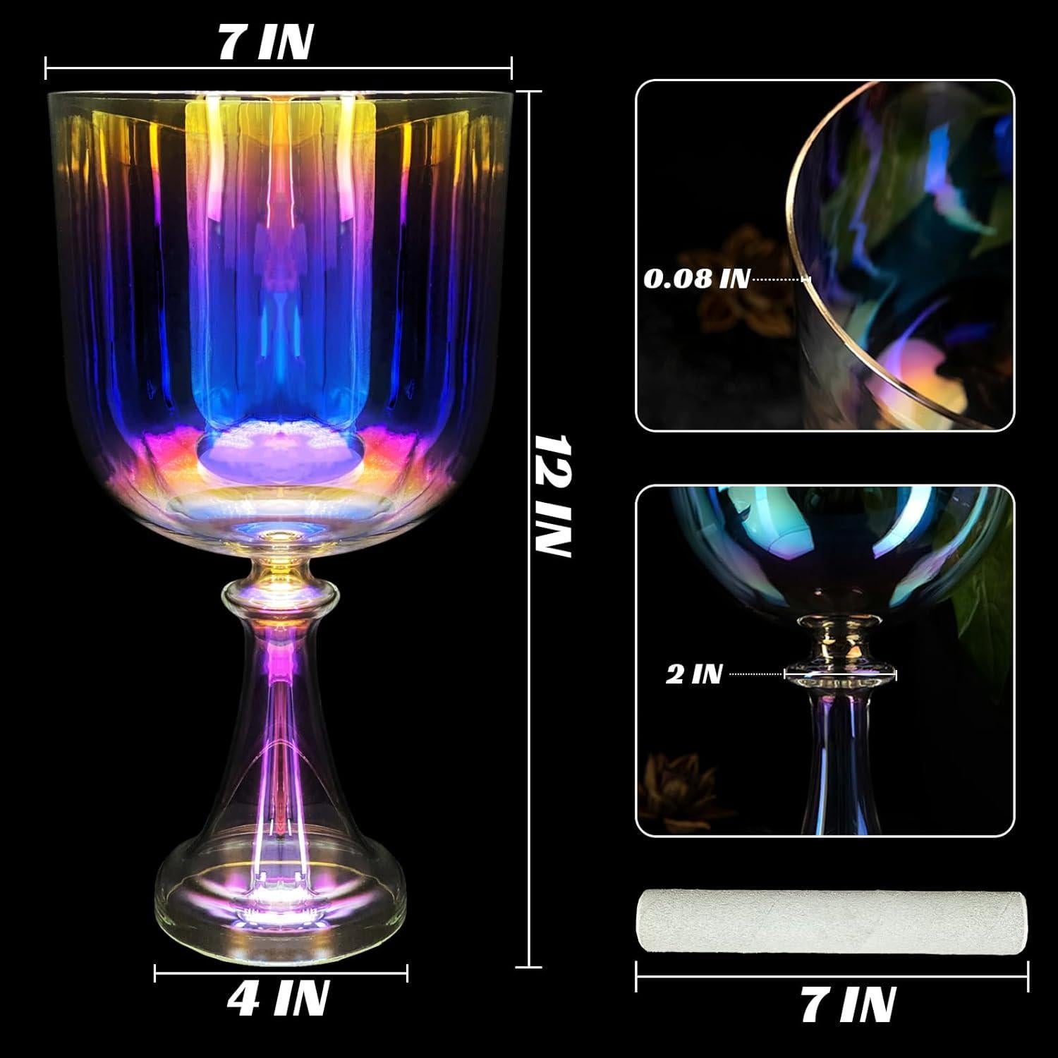 Cuenco de Canto de Cristal TianChunyue 17.78cm - 440Hz
