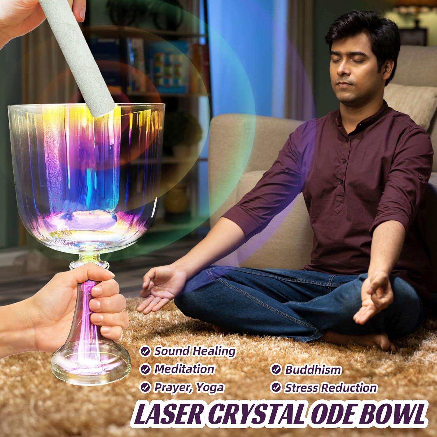 Cuenco de Canto de Cristal TianChunyue 17.78cm - 440Hz