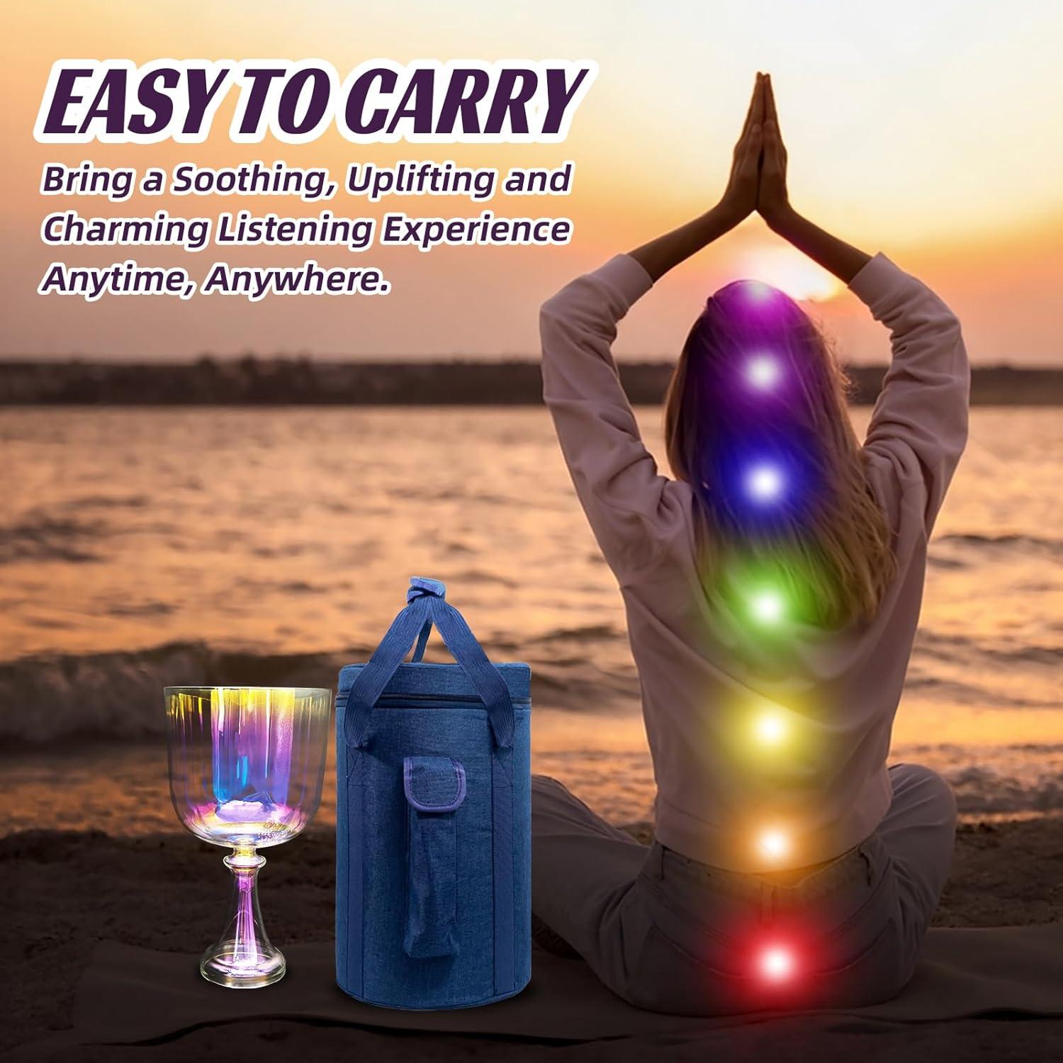 Cuenco de Canto de Cristal TianChunyue 17.78cm - 440Hz