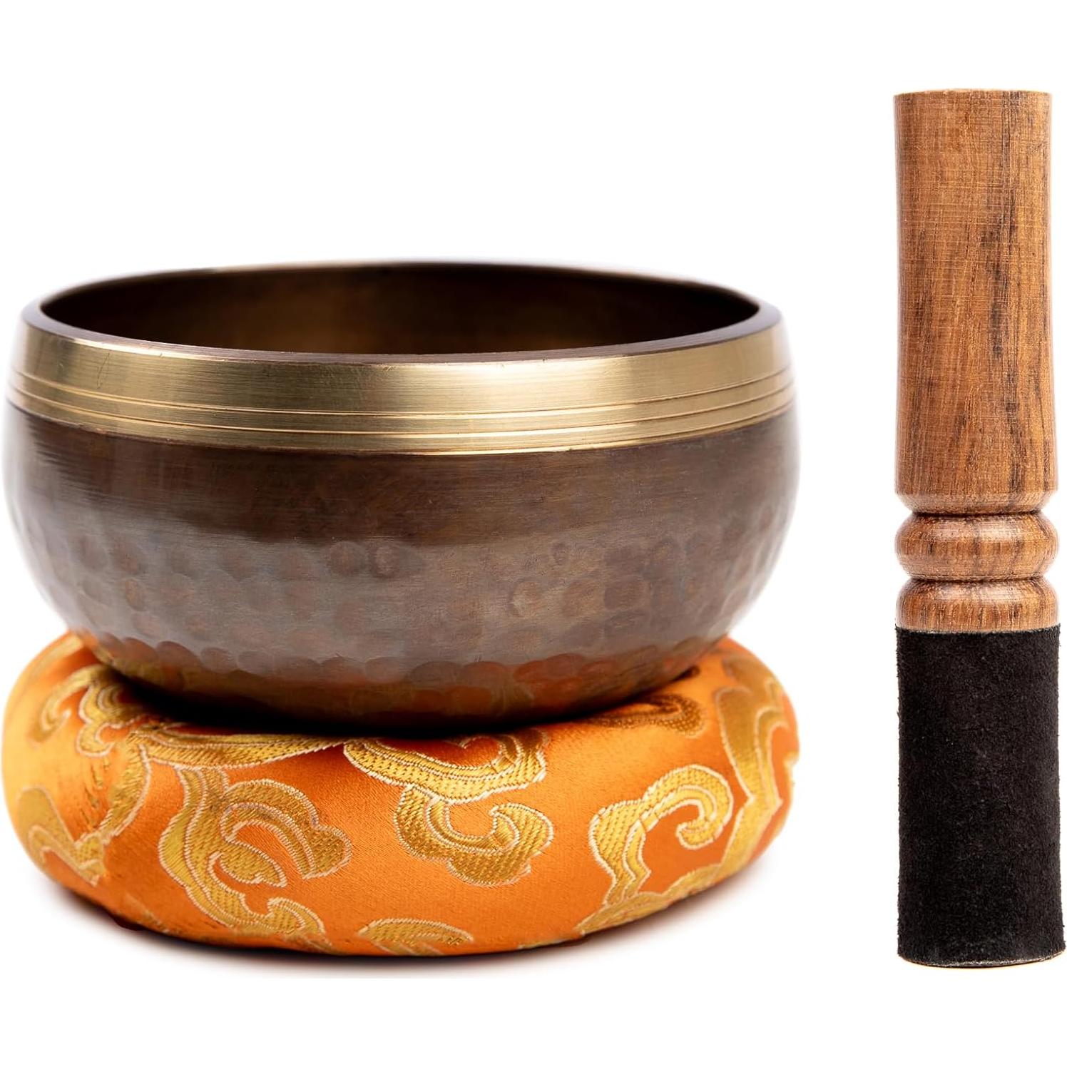 Juego de Cuencos Cantores Tibetanos Himalayan Bazaar - 8x3cm